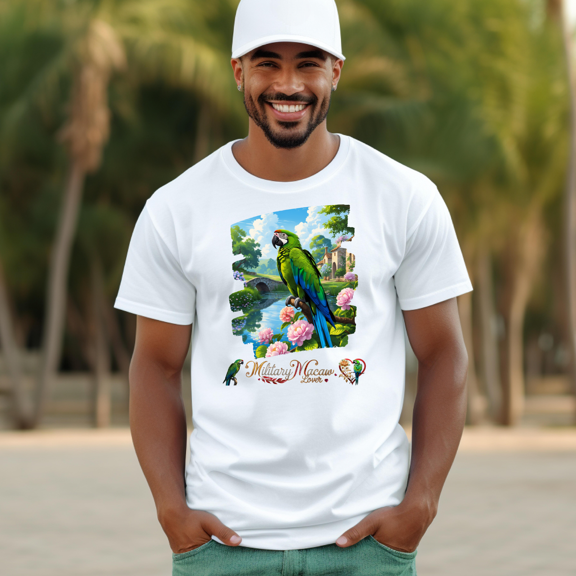 Military Macaw Lover T-Shirt