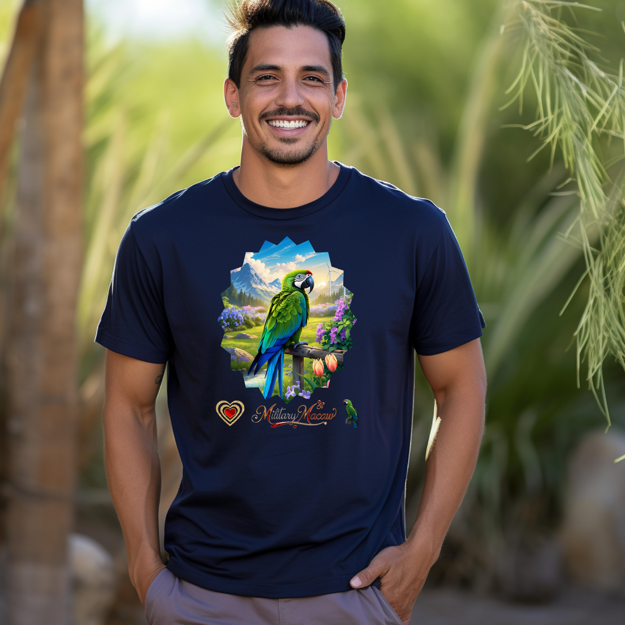 Military Macaw Nature T-Shirt