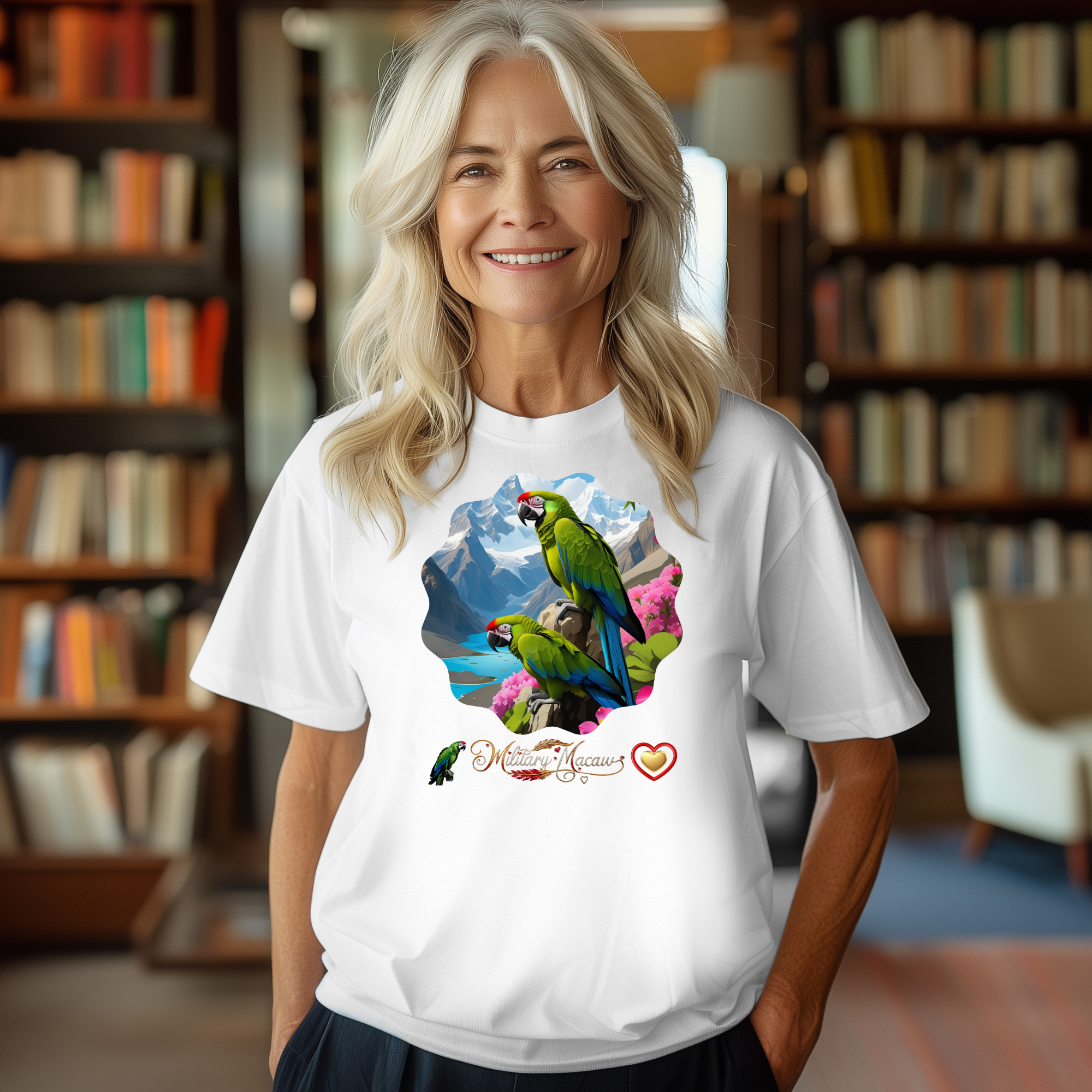 Military Macaw Valley T-Shirt