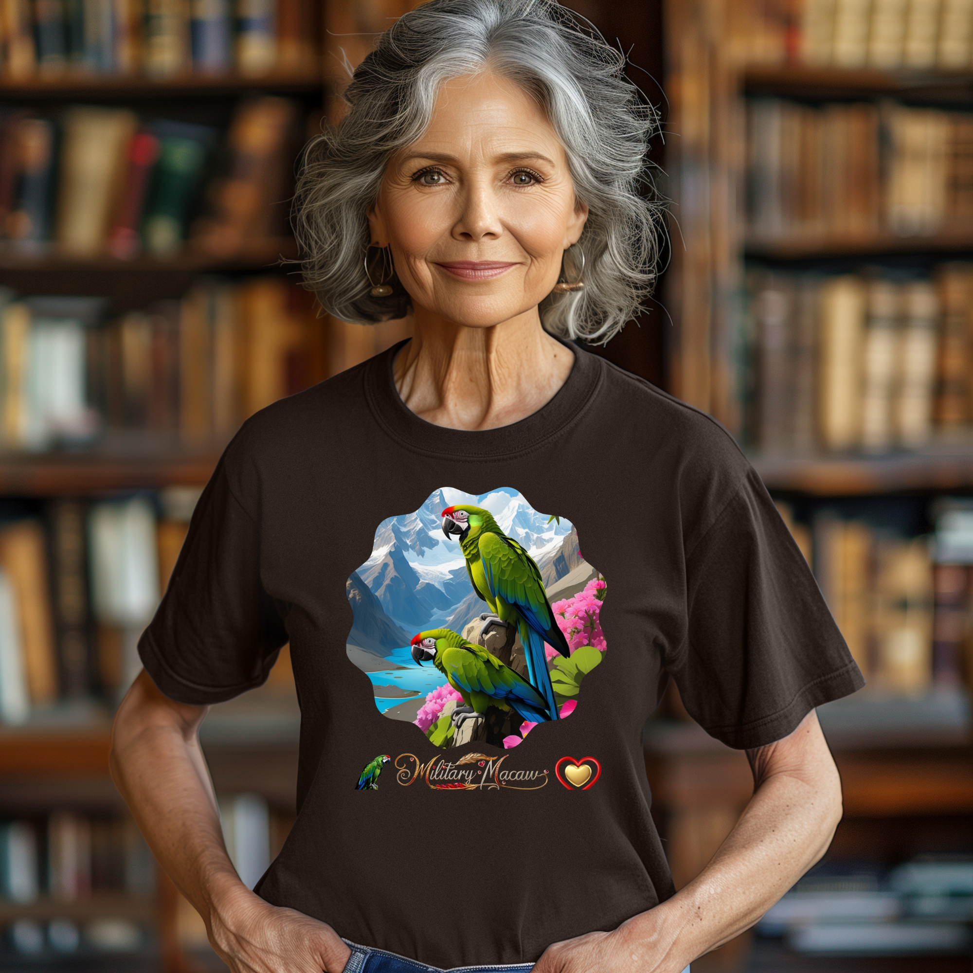 Military Macaw Valley T-Shirt