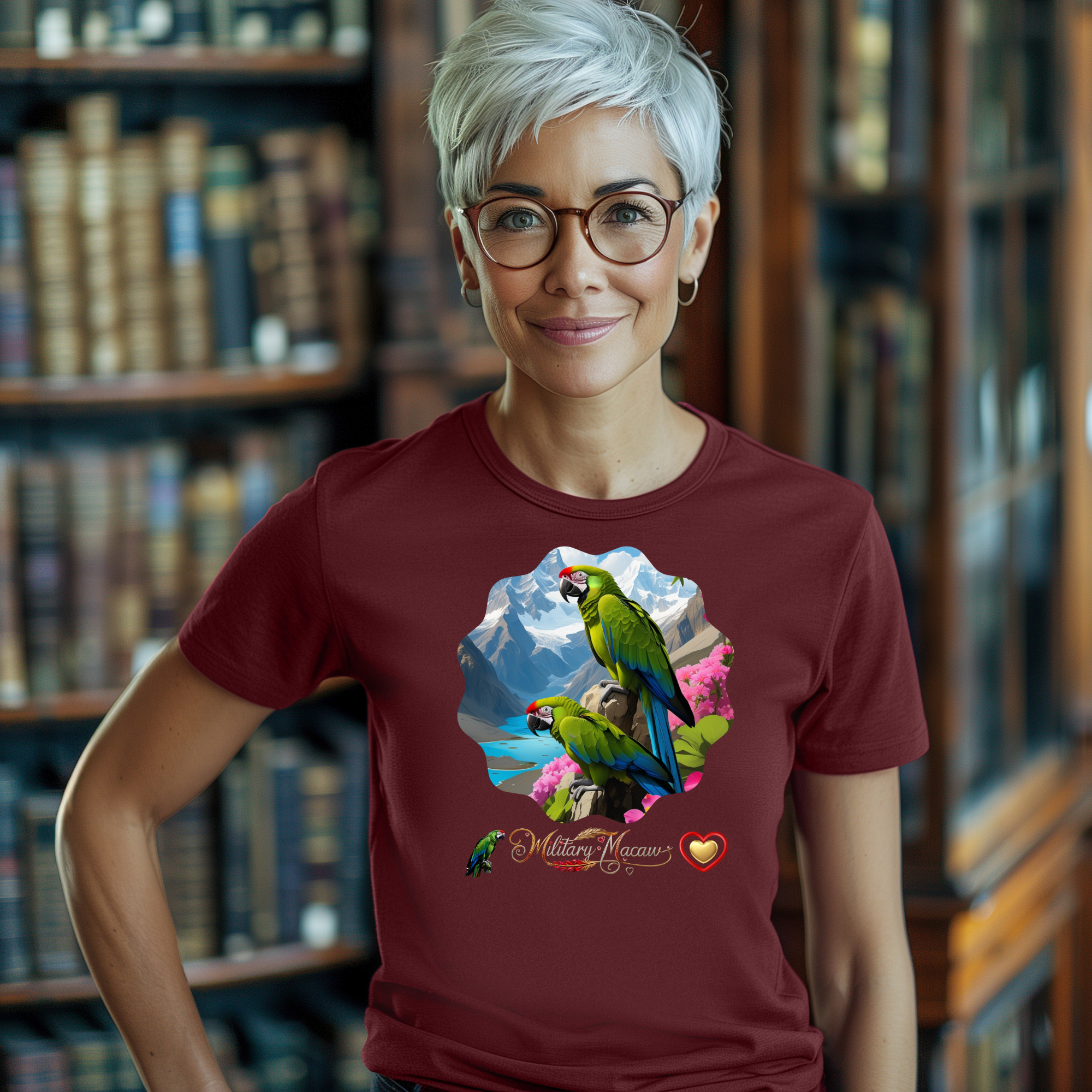 Military Macaw Valley T-Shirt