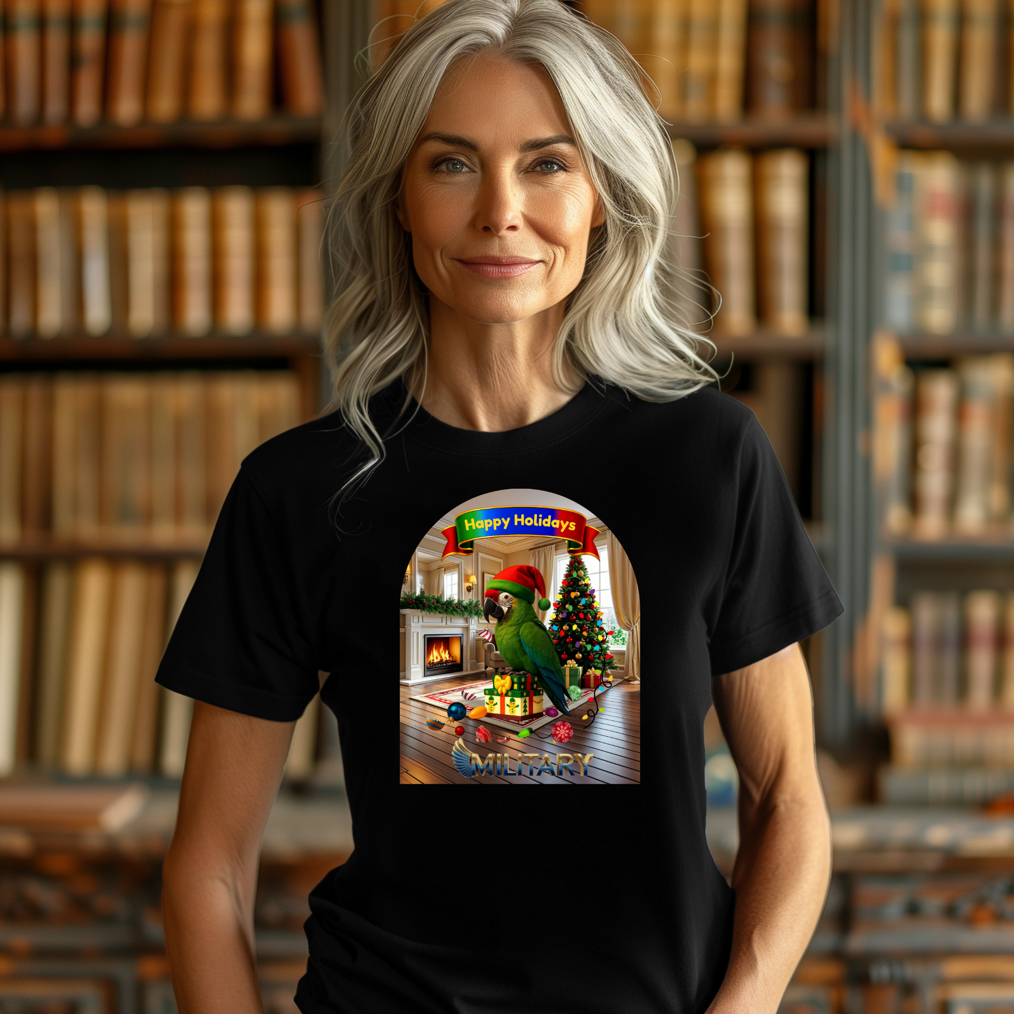 Happy Holidays Military T-Shirt