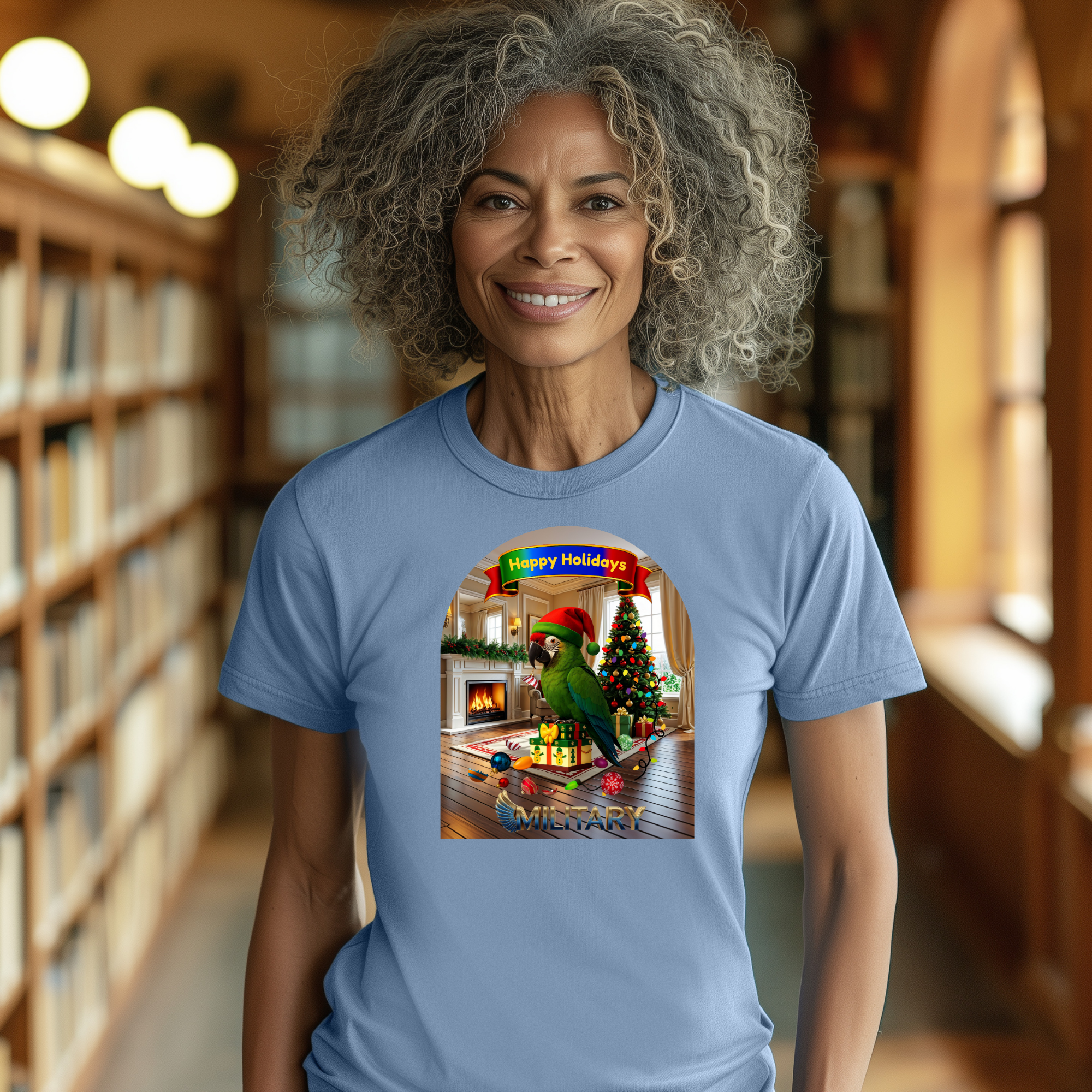 Happy Holidays Military T-Shirt