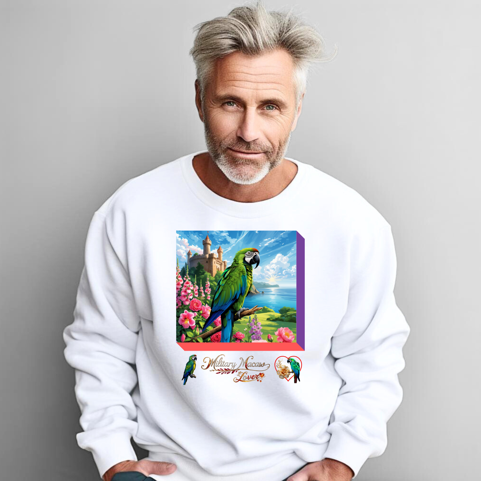 Military Macaw Sweatshirt