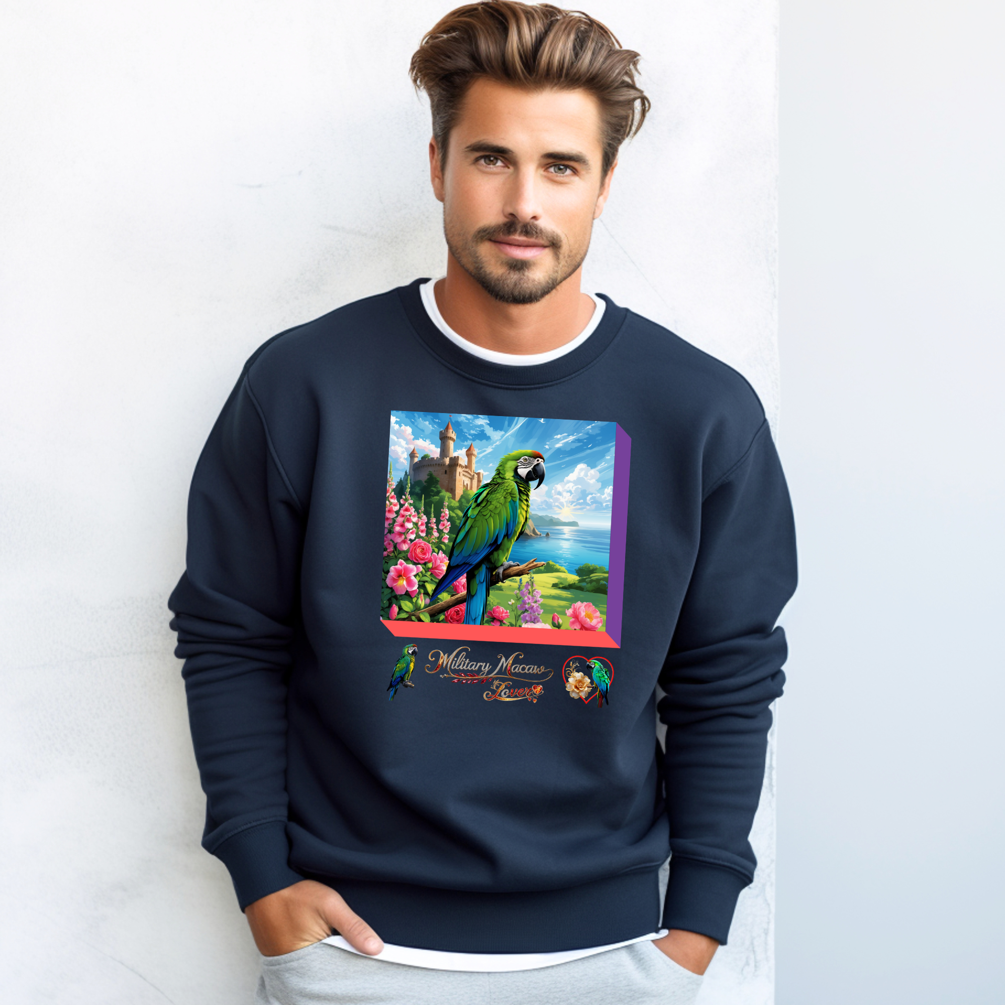 Military Macaw Sweatshirt