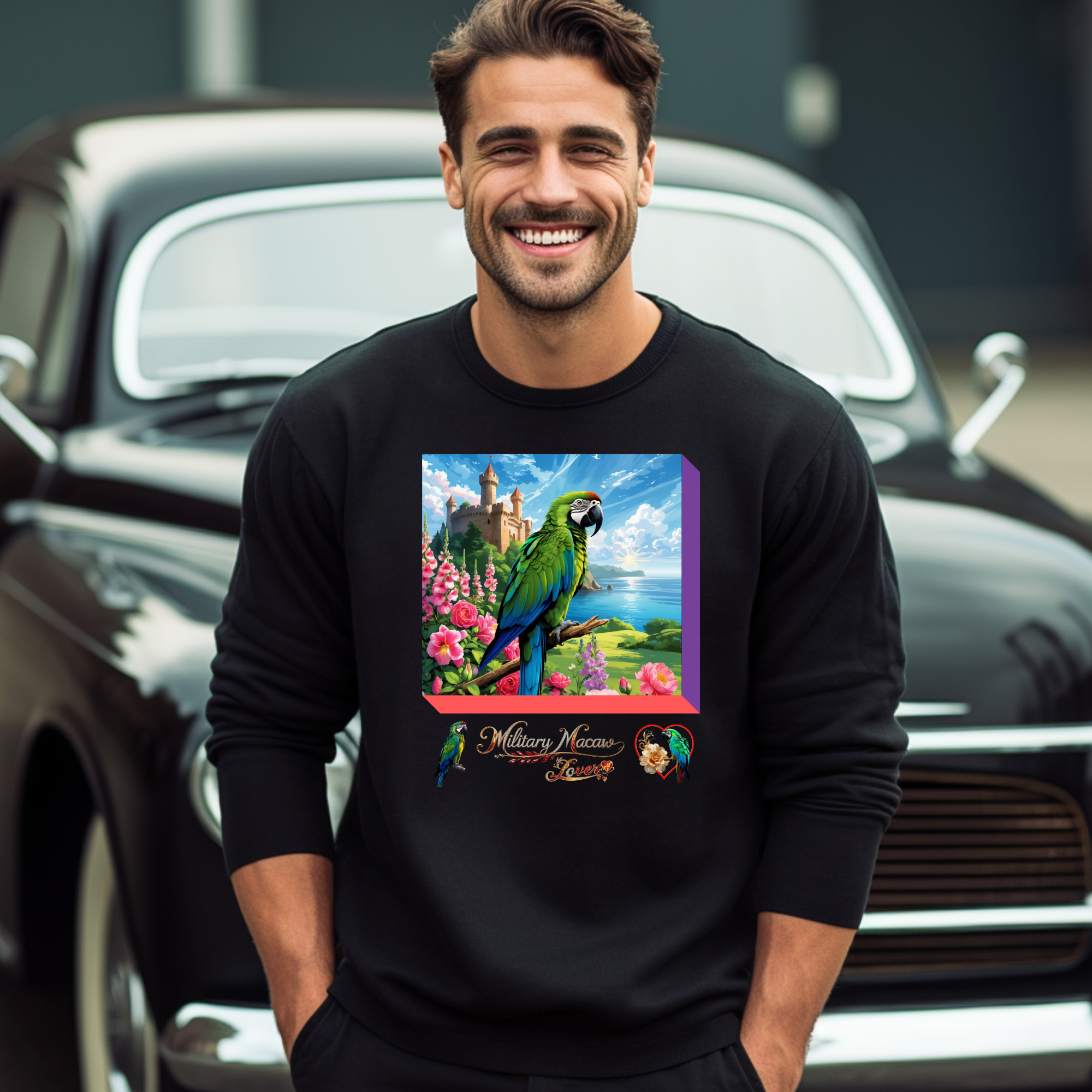 Military Macaw Sweatshirt