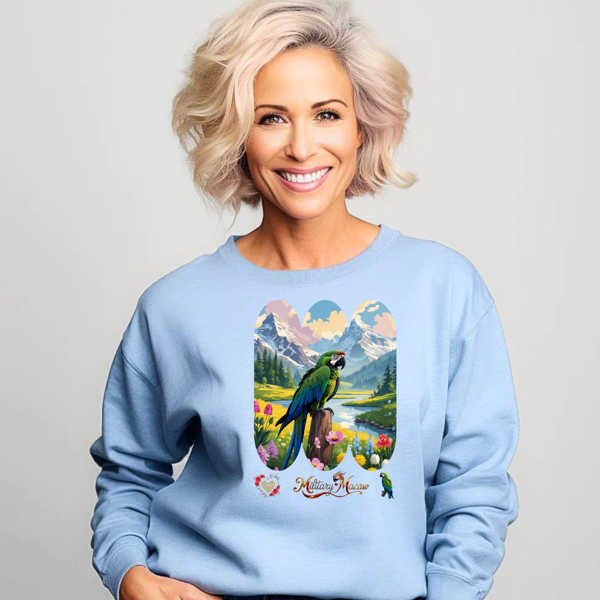 Military Macaw Valley Sweatshirt