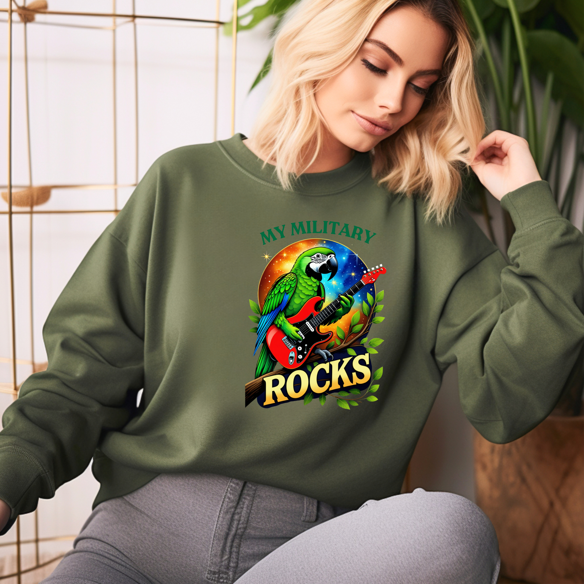 My Military Rocks Sweatshirt