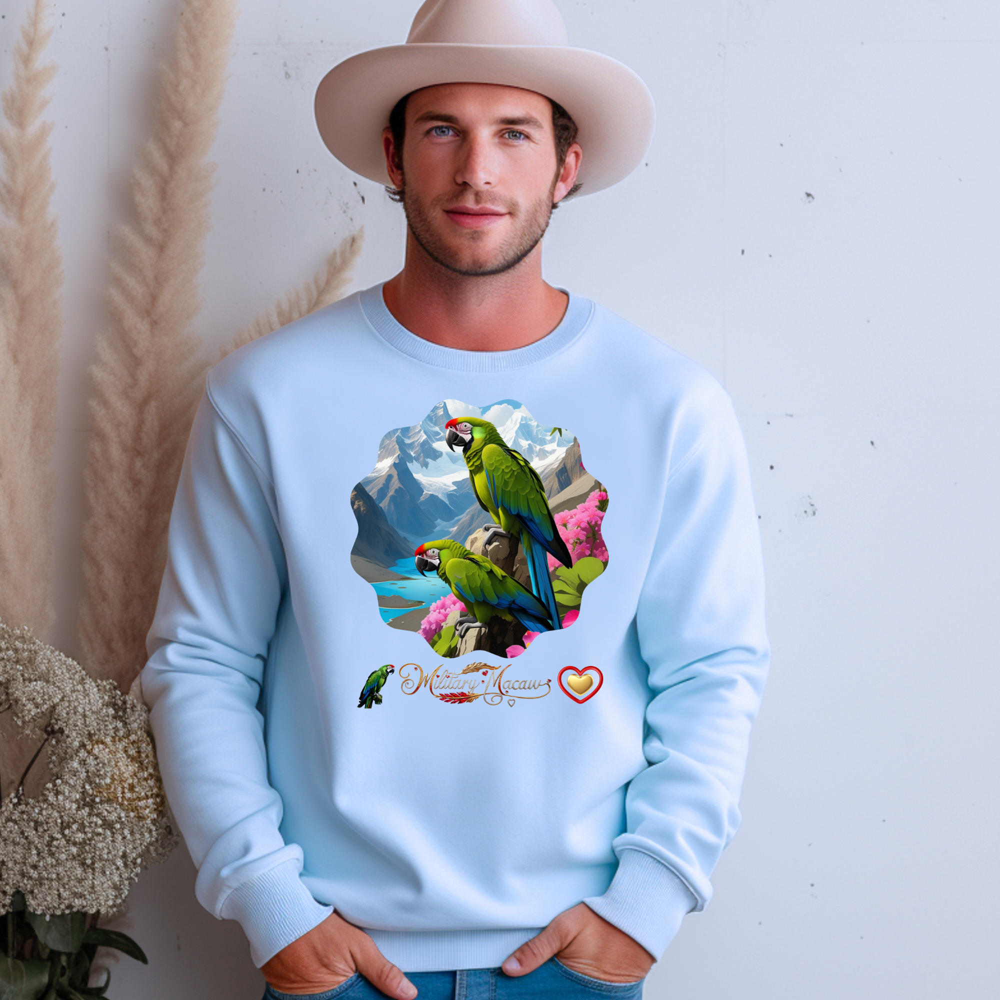 Military Macaw Mountain Sweatshirt