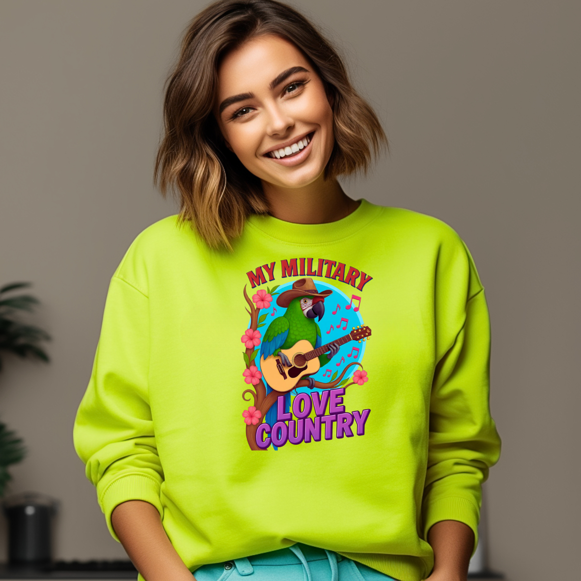 My Military Love Country Sweatshirt