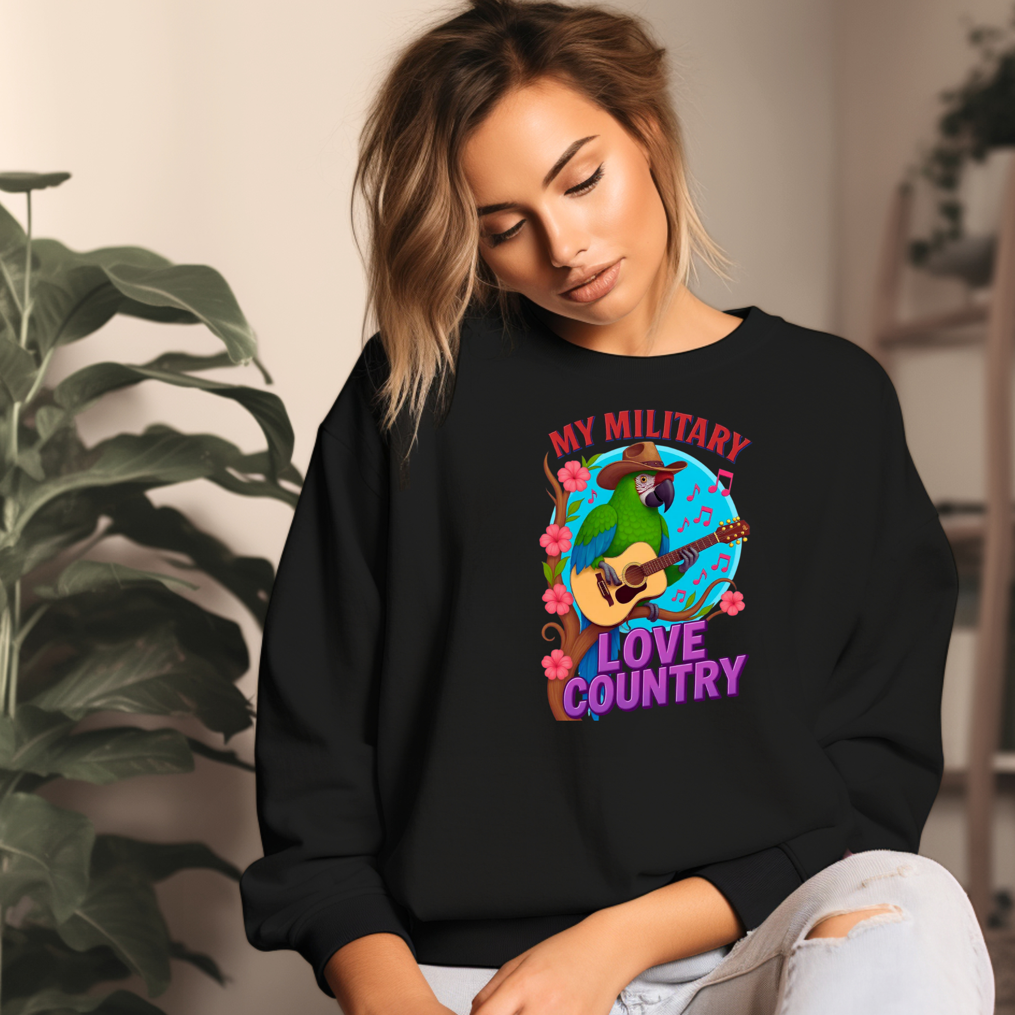 My Military Love Country Sweatshirt