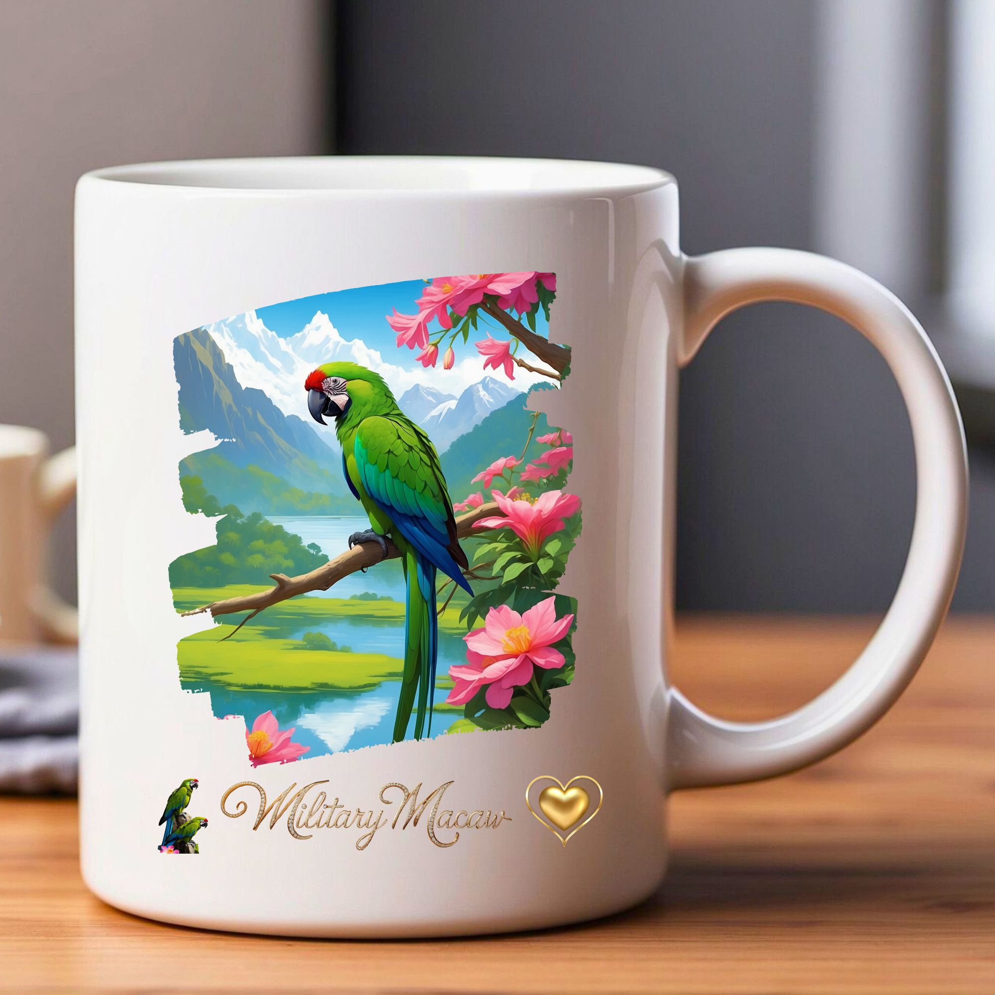 Military Macaw Mug