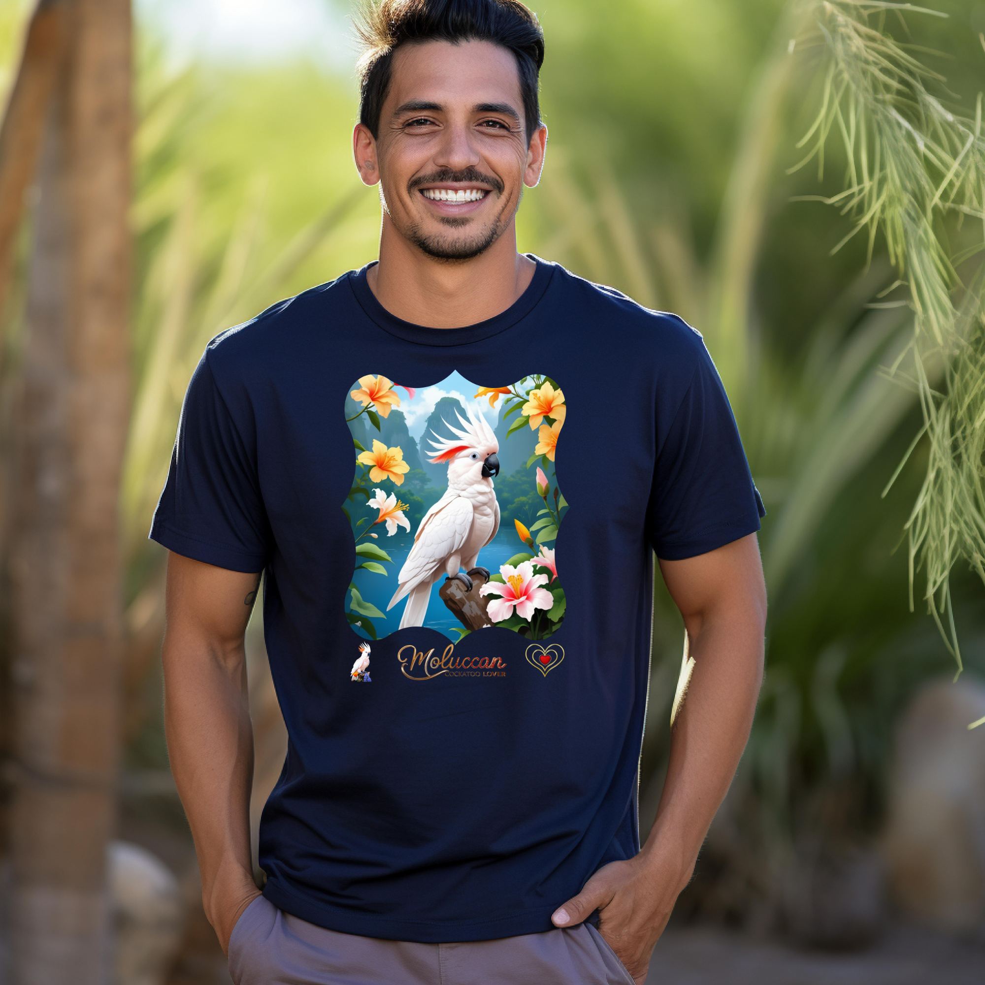 Moluccan Cockatoo Lover Nature T-Shirt