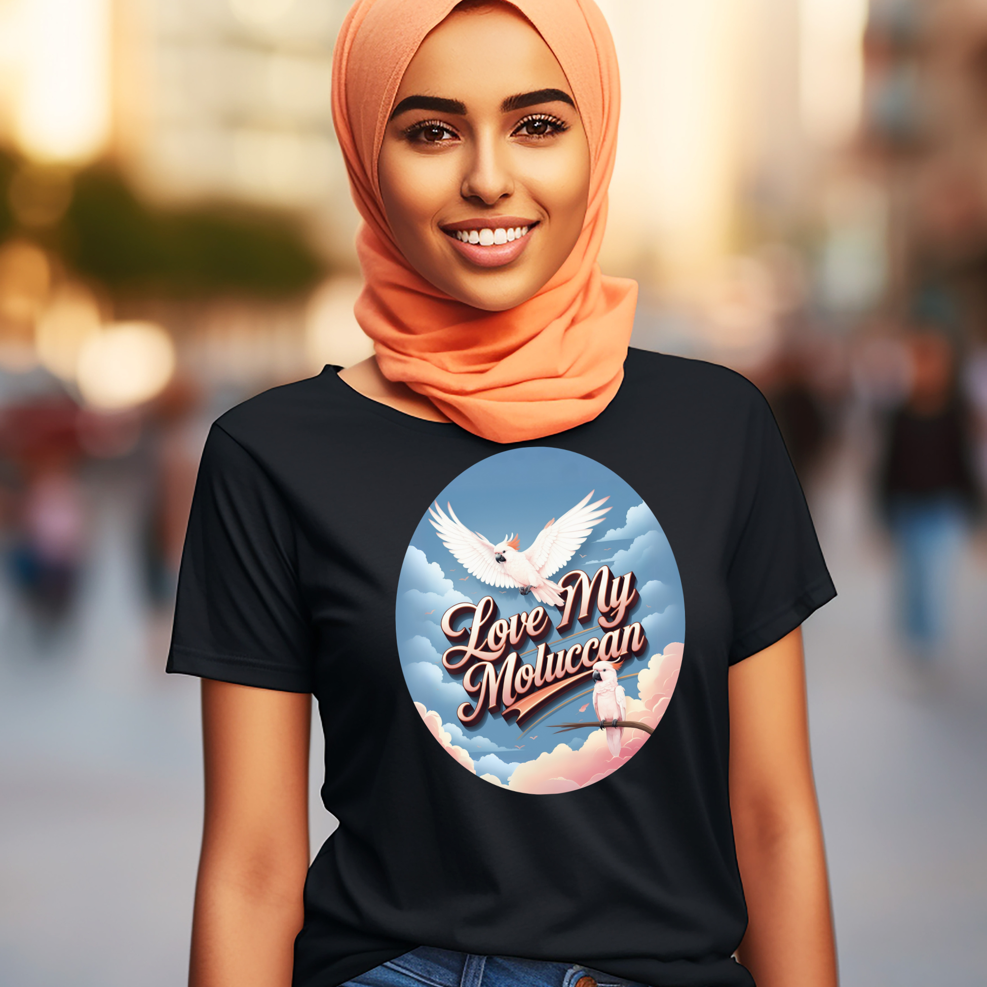 Love My Moluccan Flying T-Shirt