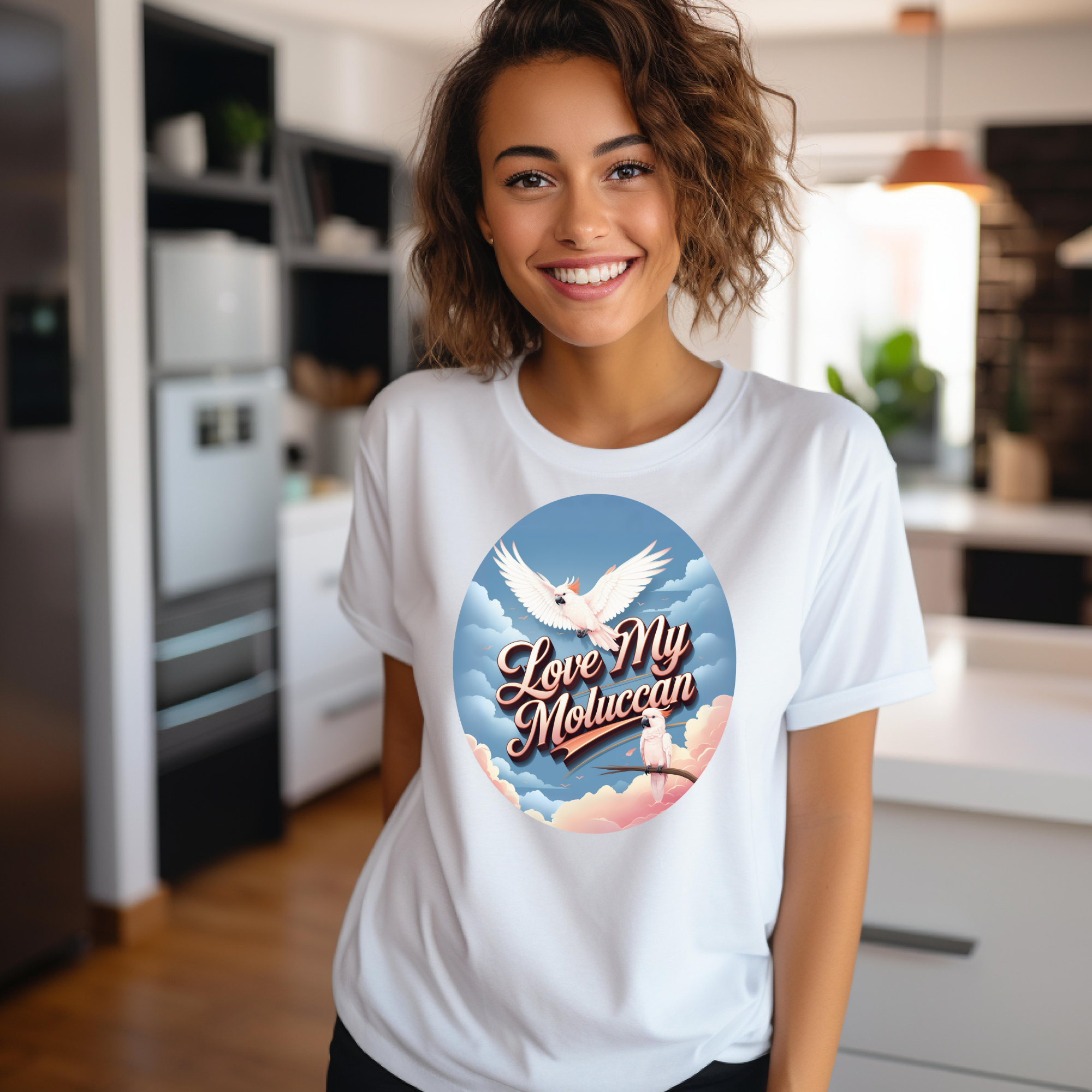 Love My Moluccan Flying T-Shirt