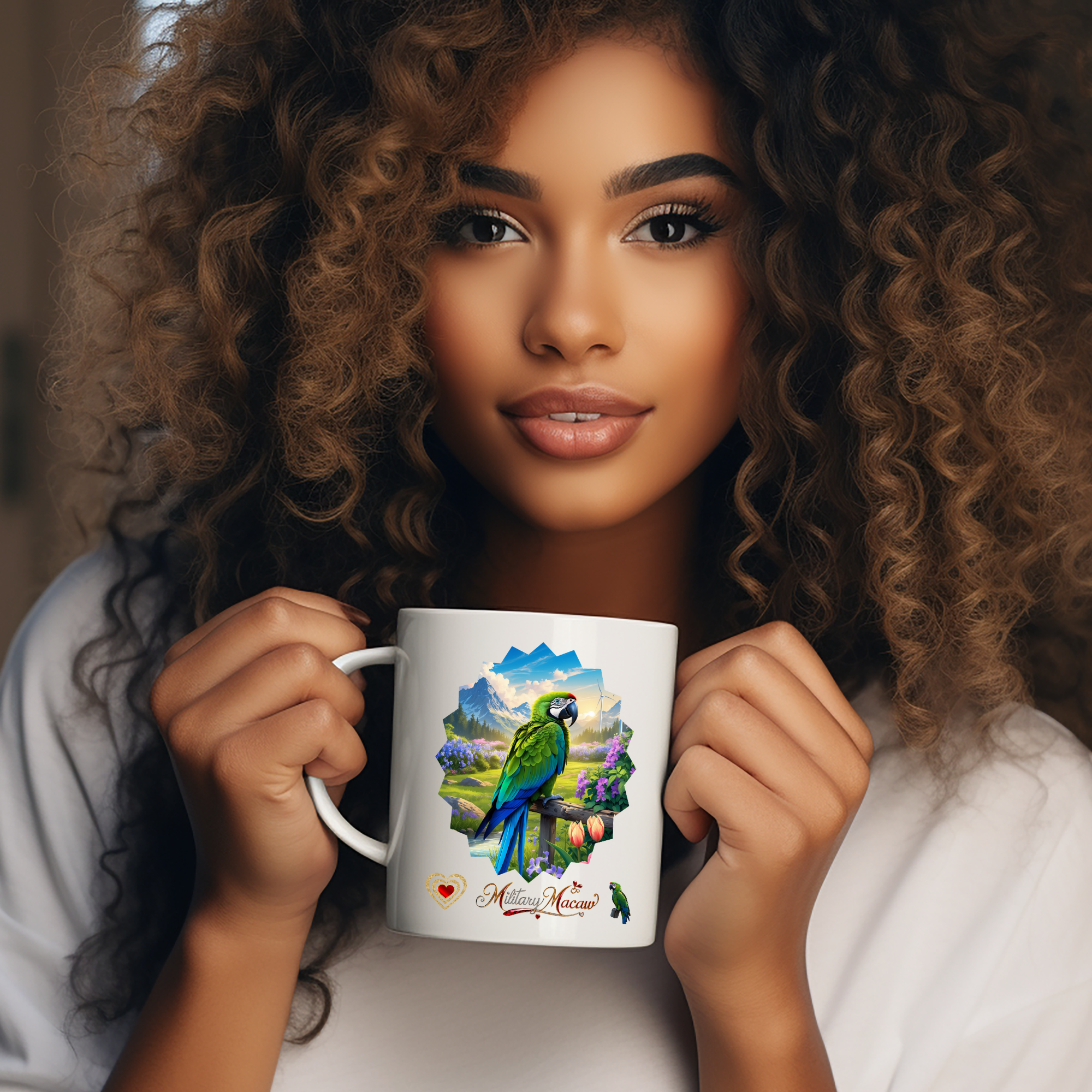Military Macaw Mountain Mug