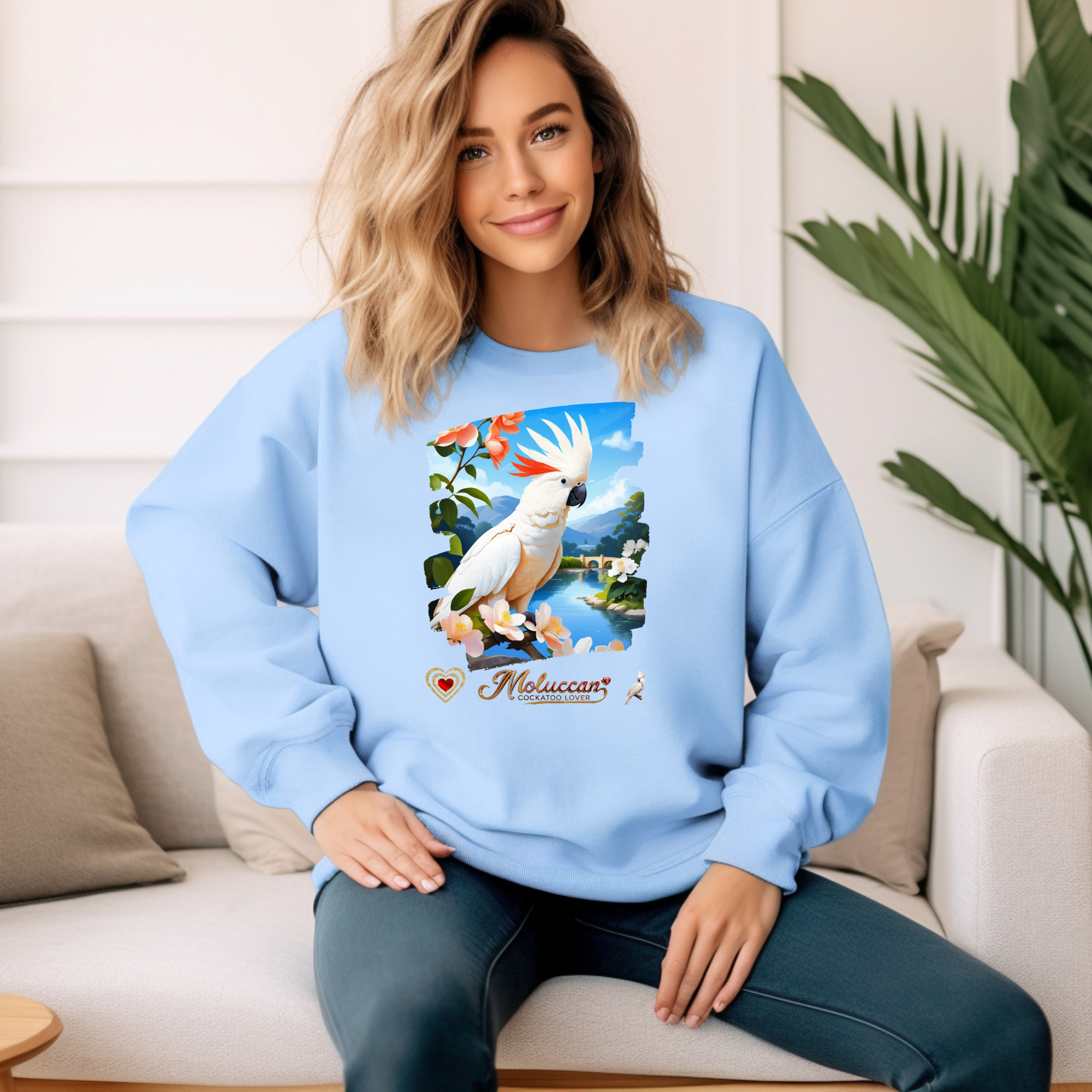 Moluccan Cockatoo Lover Sweatshirt