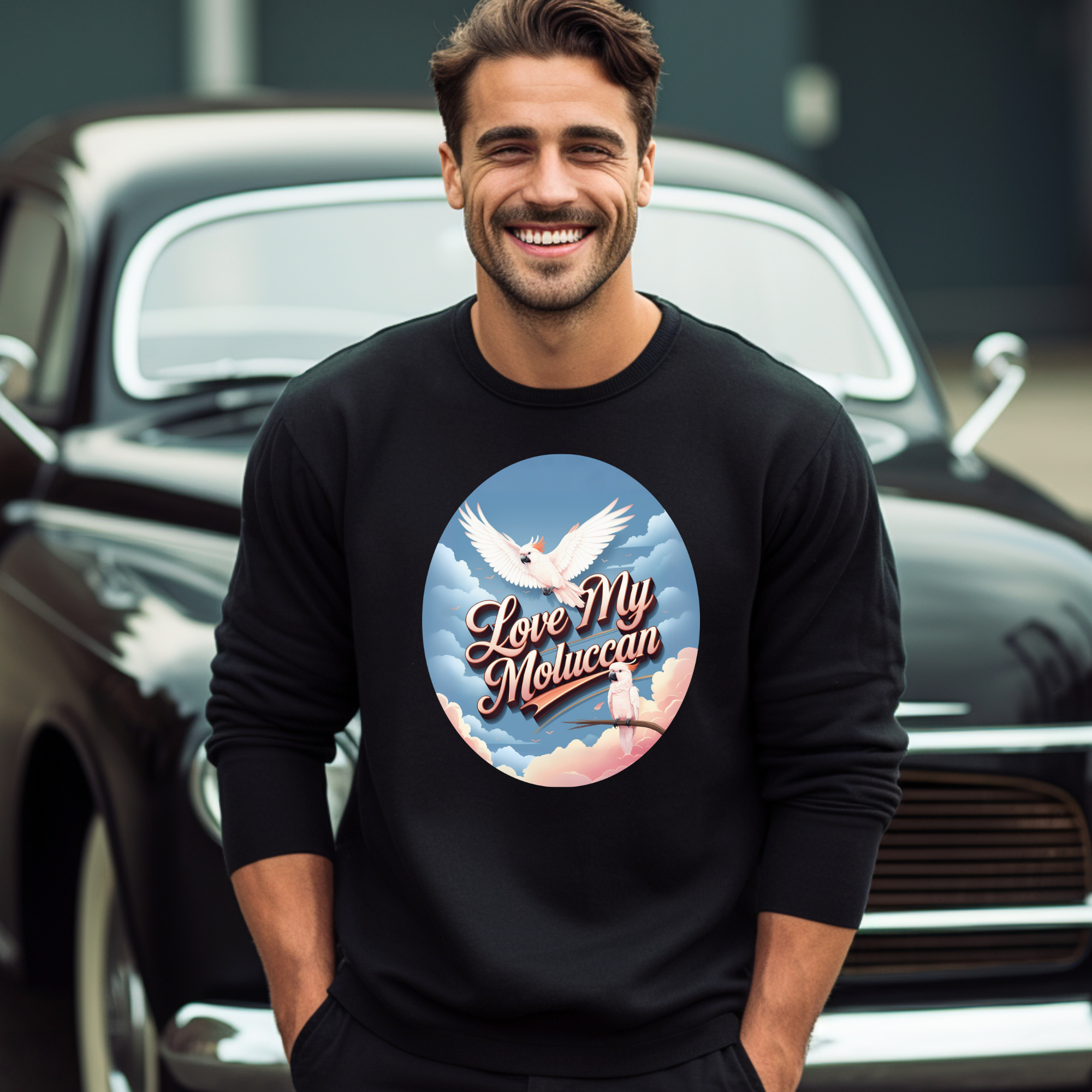 Moluccan Cockatoo Sweatshirt