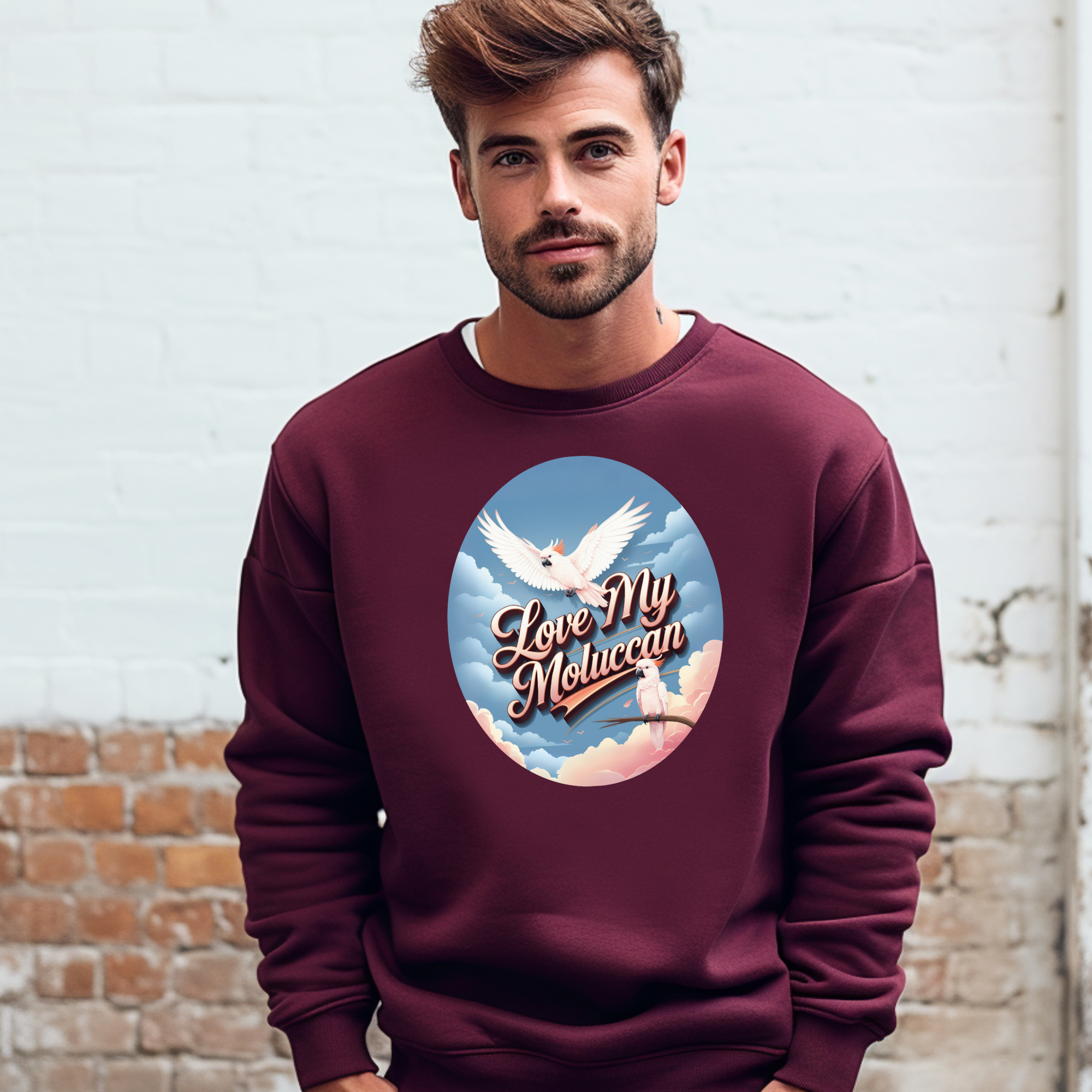 Moluccan Cockatoo Sweatshirt