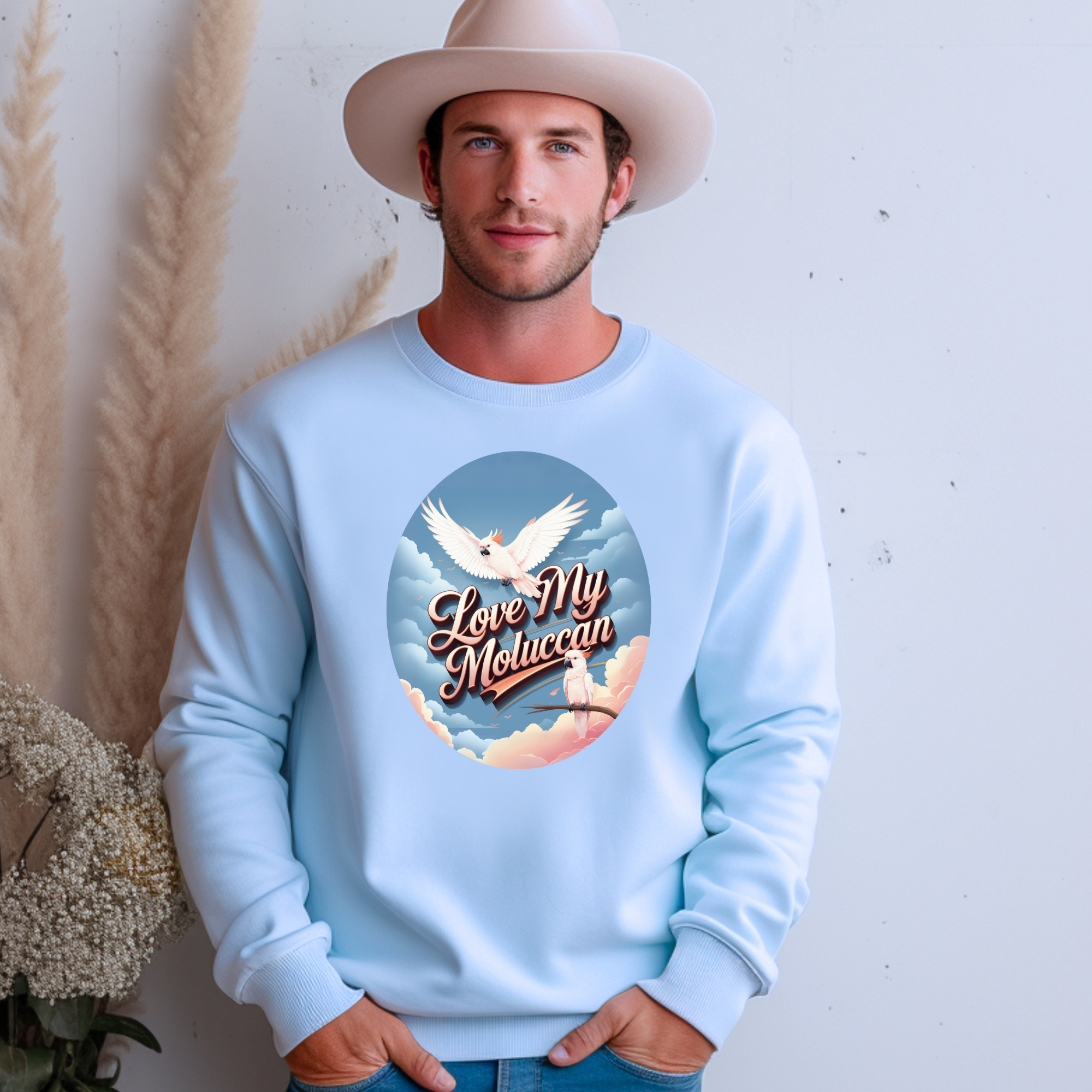 Moluccan Cockatoo Sweatshirt