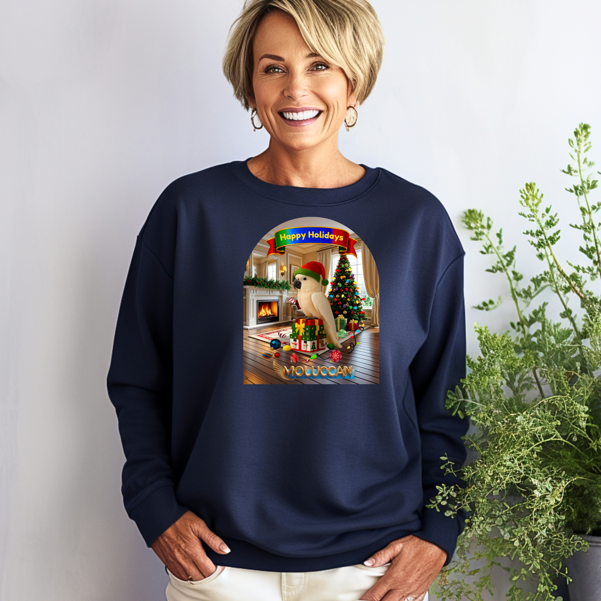 Happy Holidays Moluccan Sweatshirt