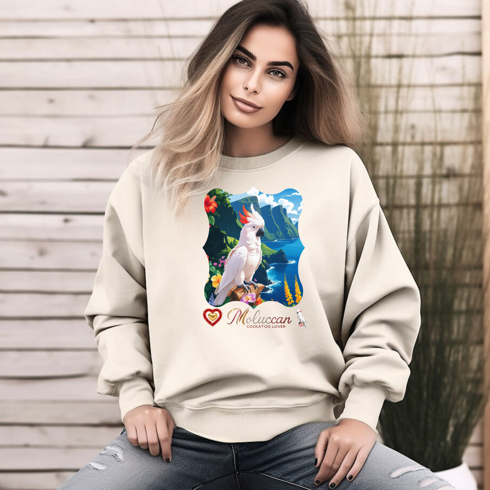 Moluccan Cockatoo Lover Sweatshirt