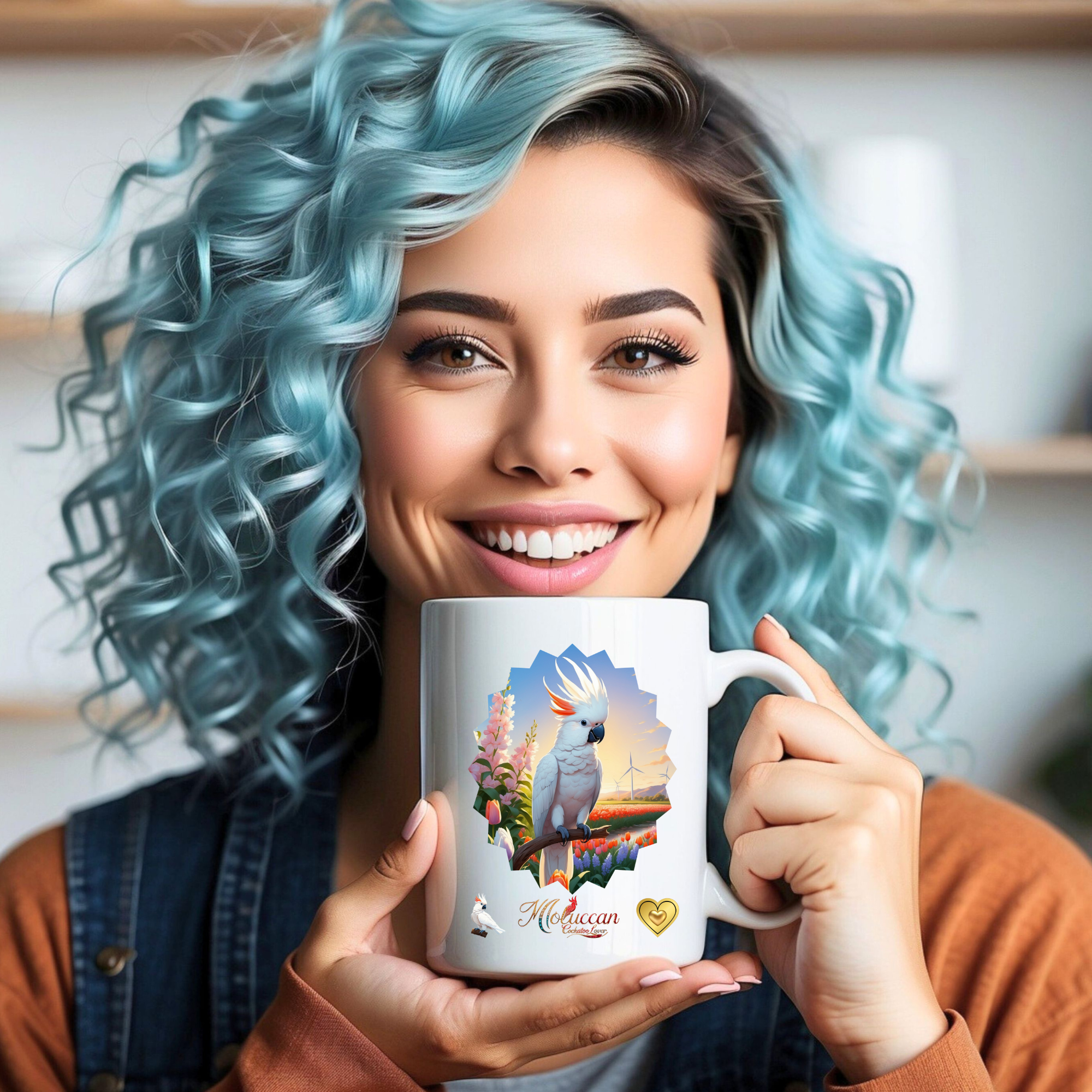 Moluccan Cockatoo Lover Nature Mug