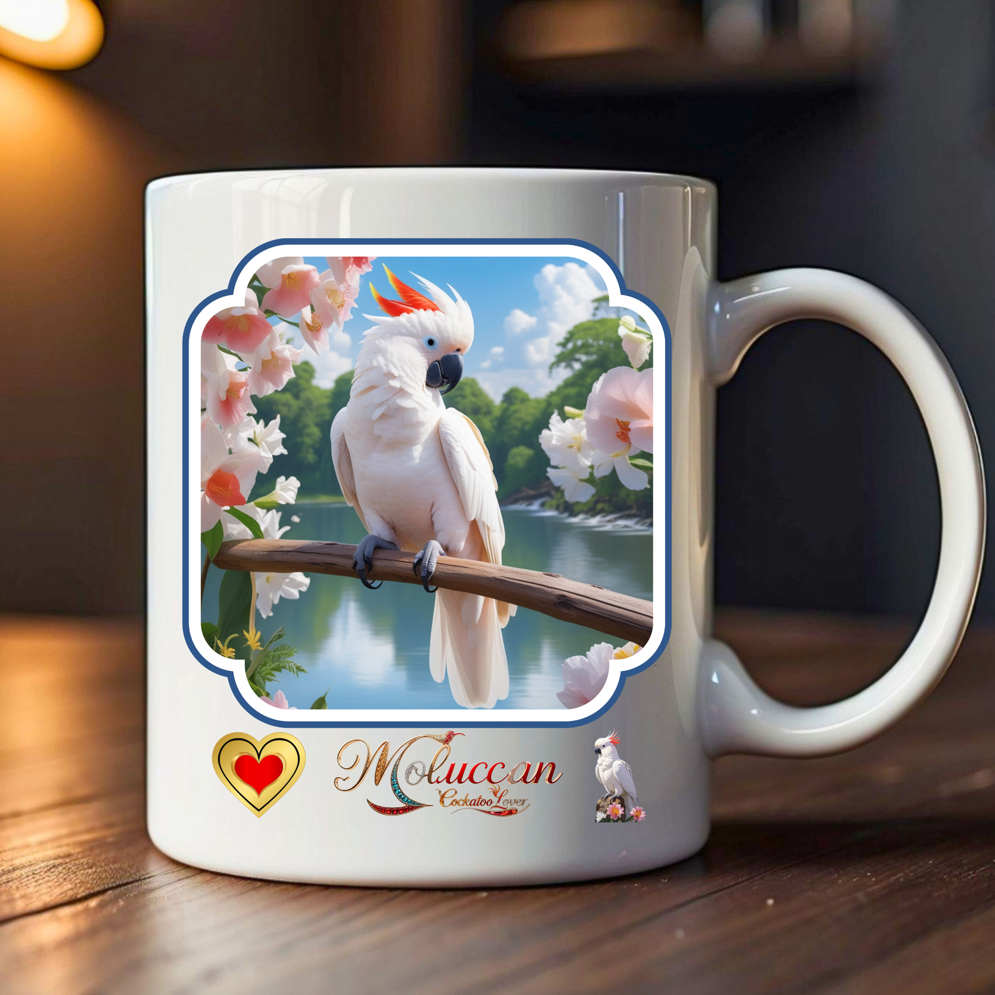 Nature Moluccan Cockatoo Lover Mug