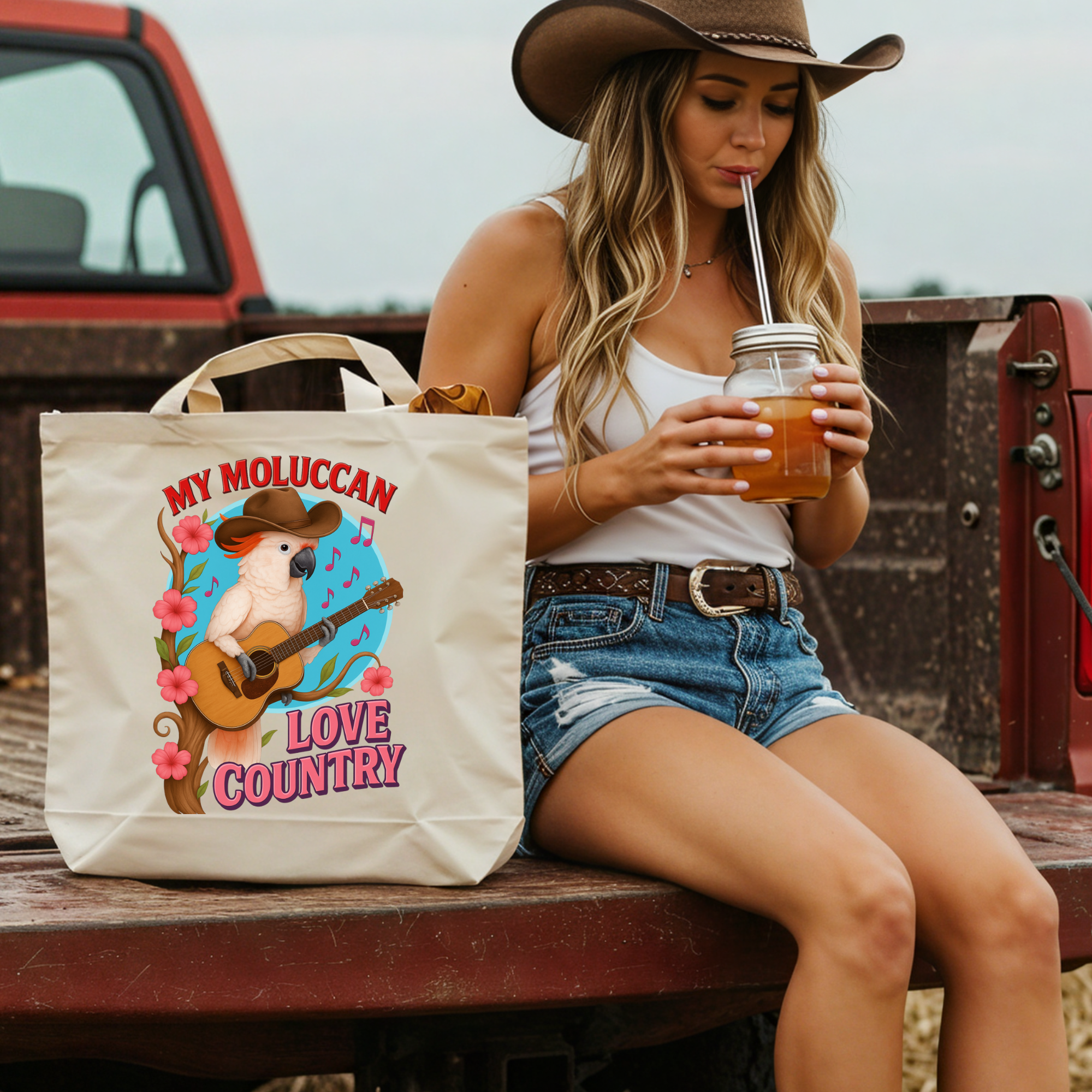 Moluccan Love Country Tote Bag