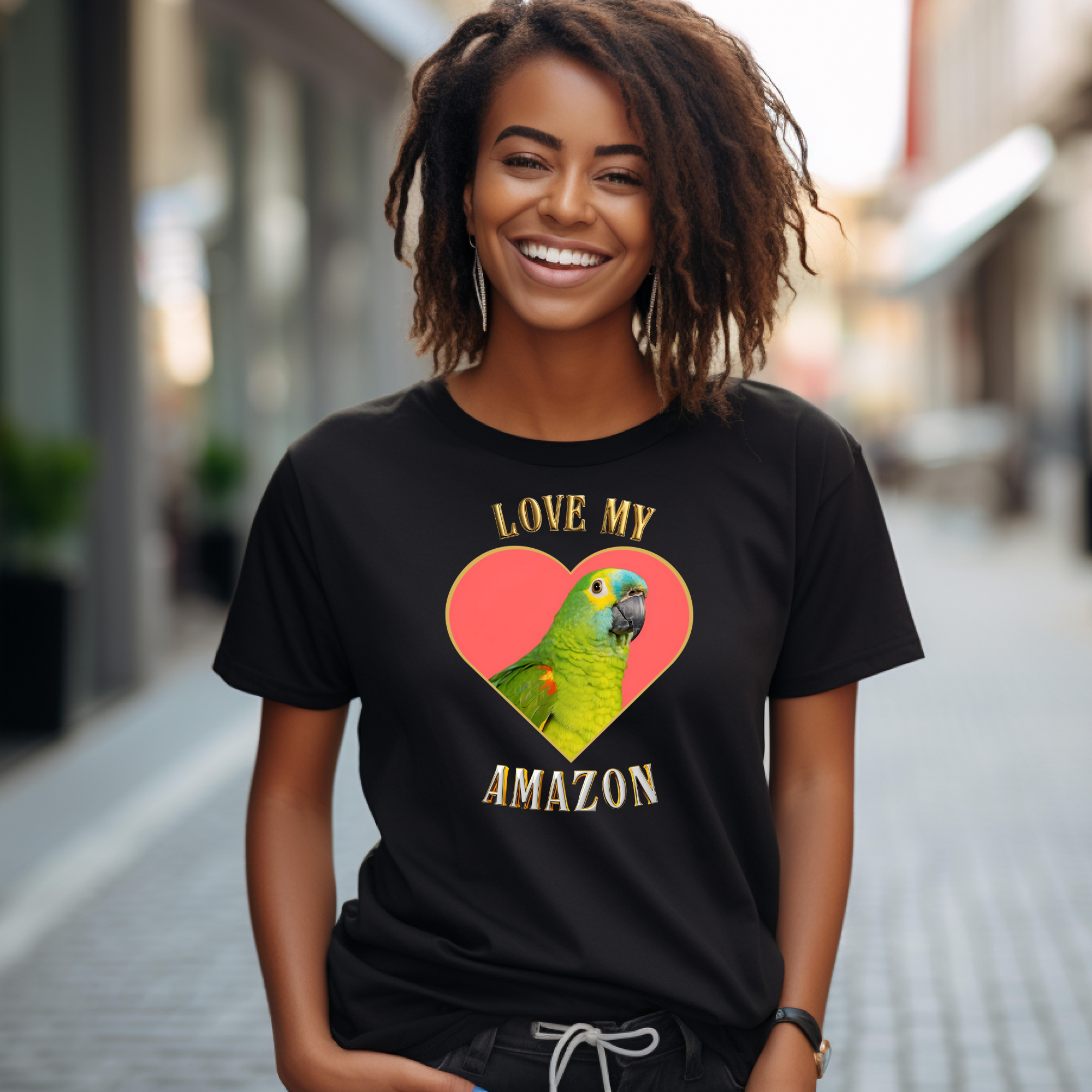 Love My Amazon Heart T-Shirt