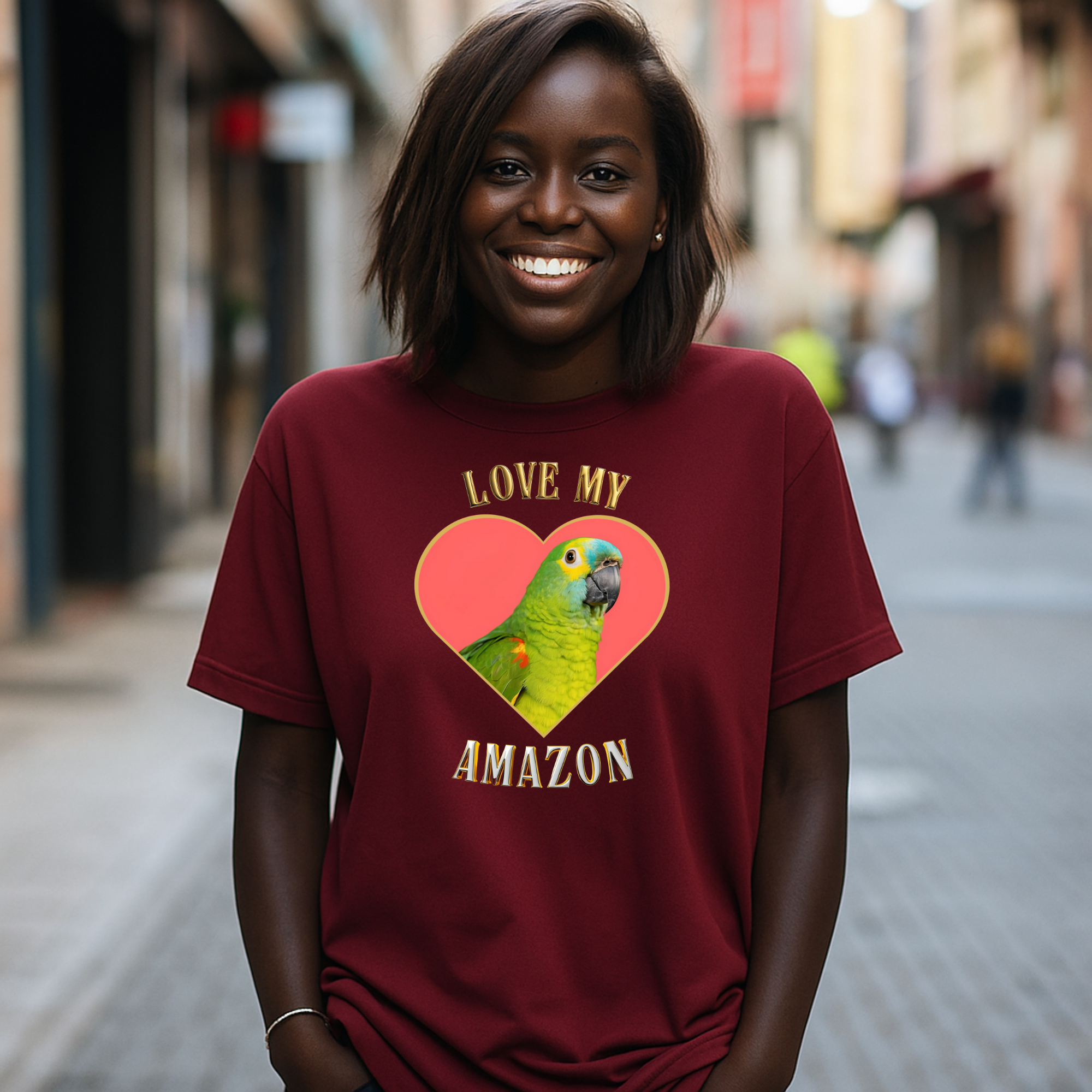 Love My Amazon Heart T-Shirt