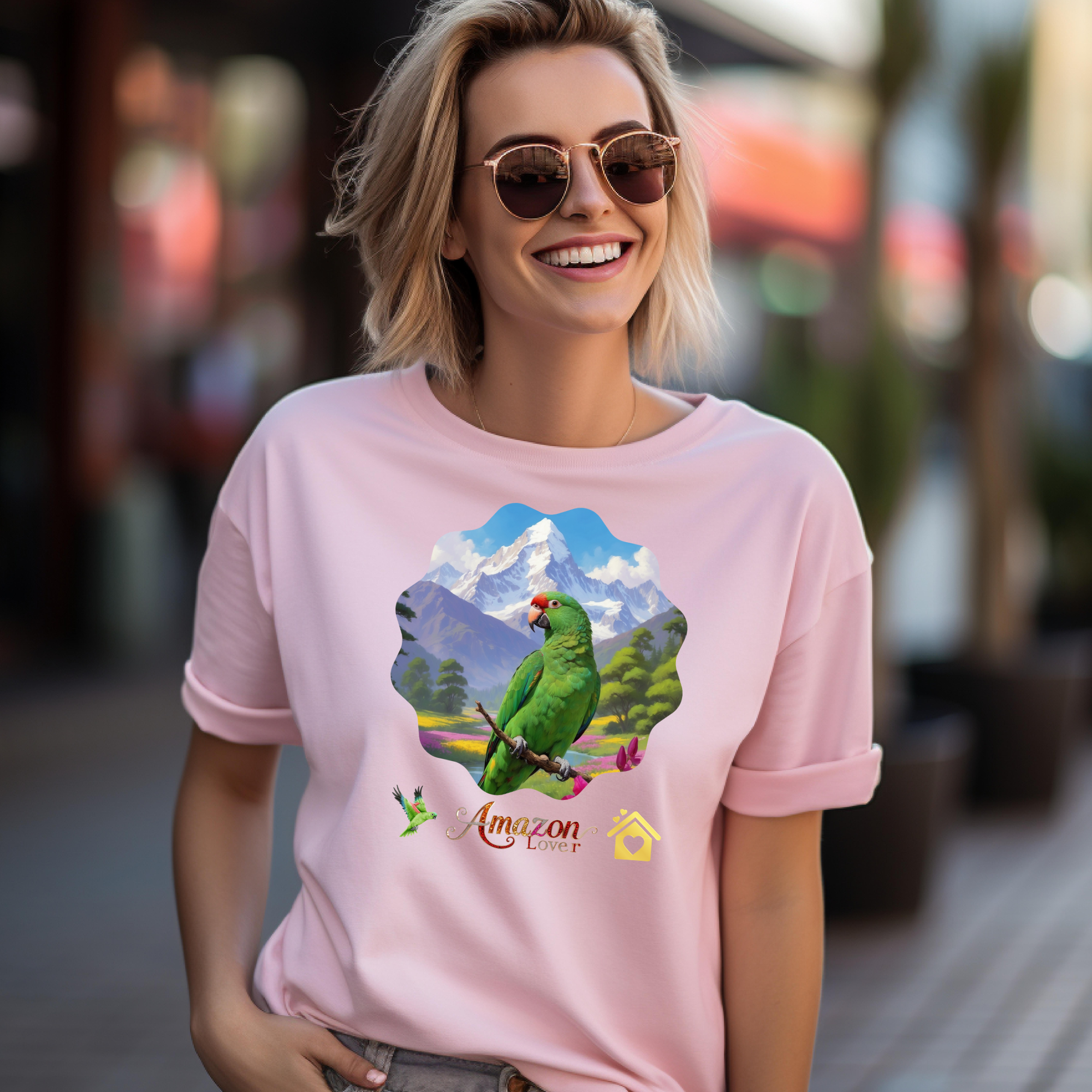 Amazon Lover Mountain T-Shirt