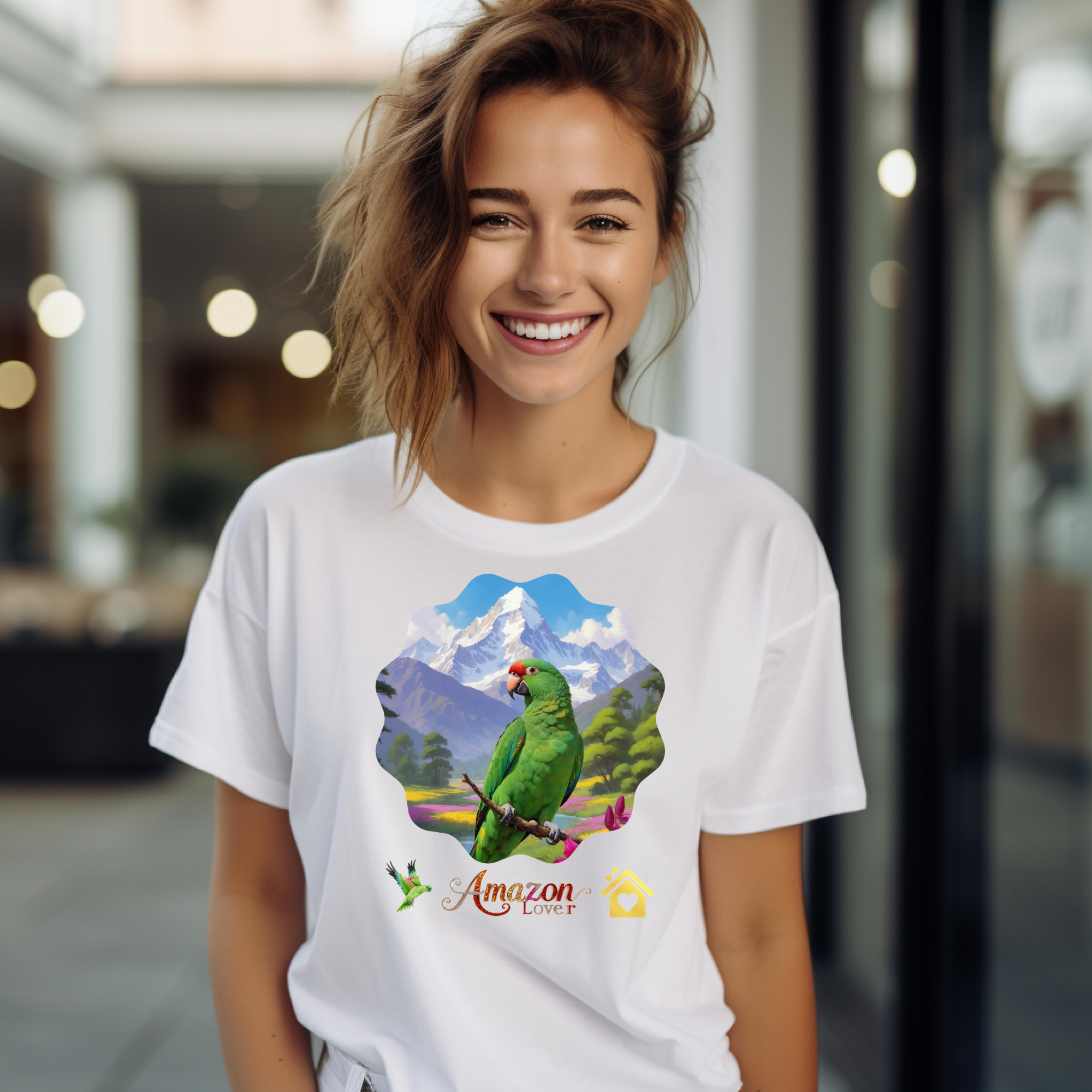 Amazon Lover Mountain T-Shirt