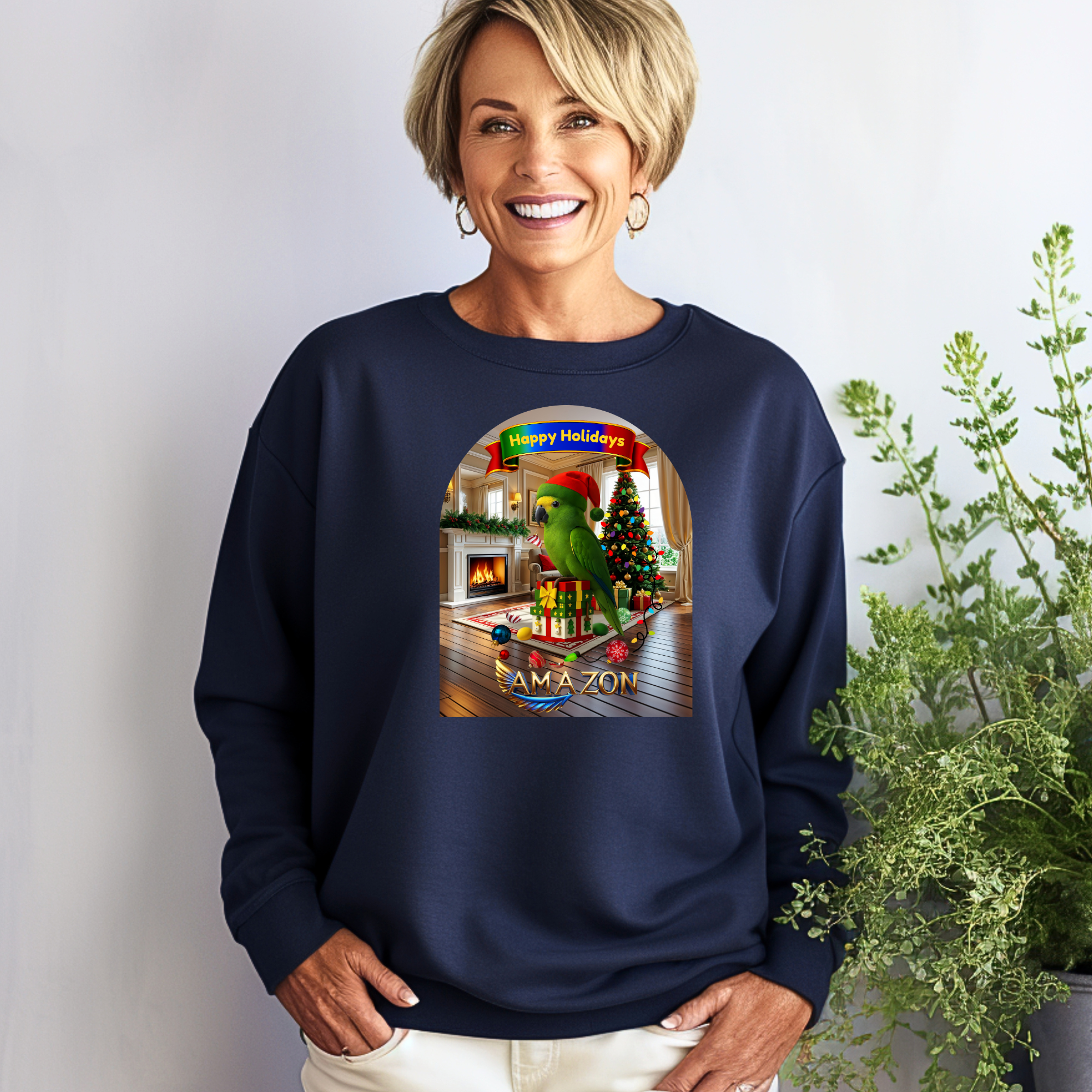 Happy Holidays Amazon Sweatshirt