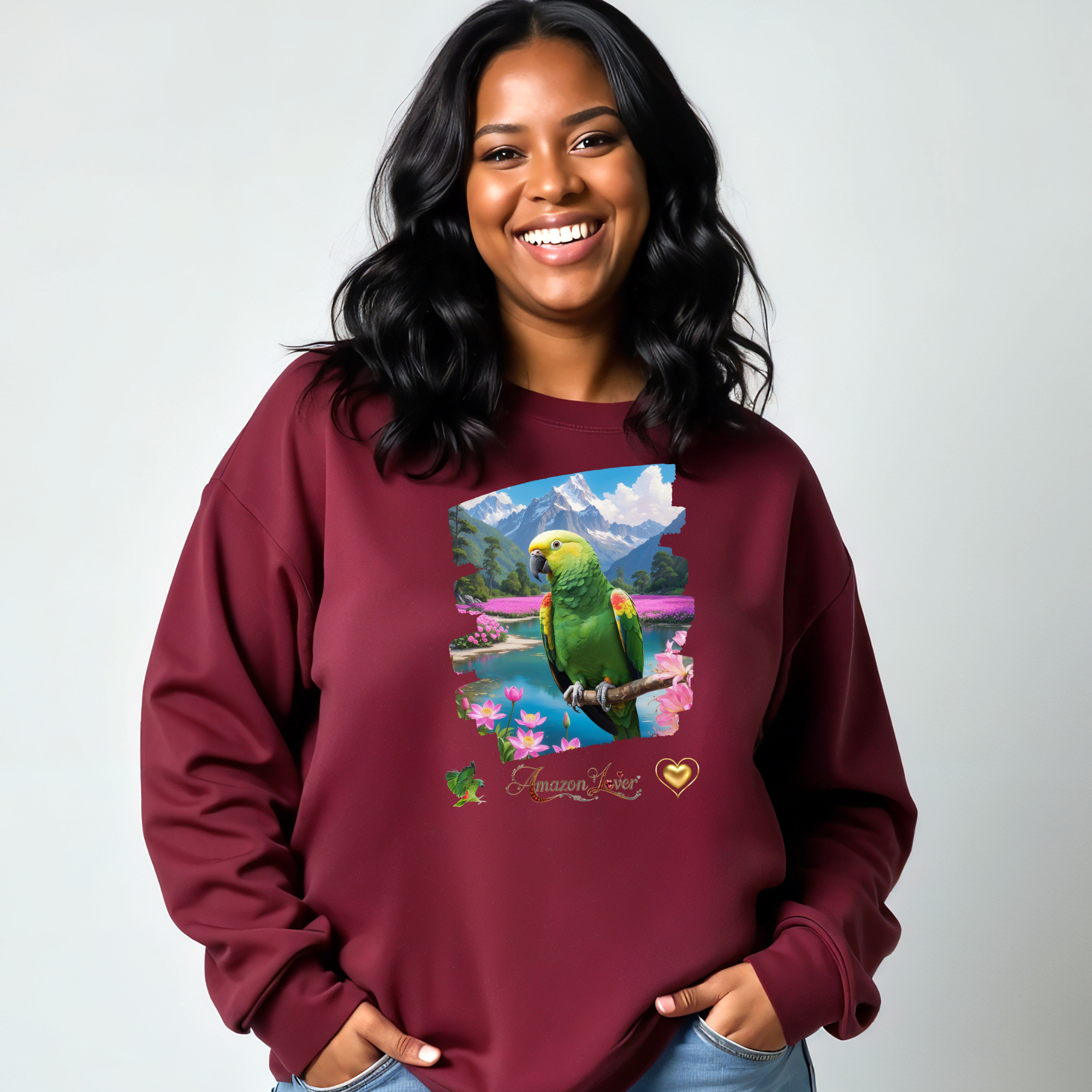 Amazon Lover Floral Sweatshirt