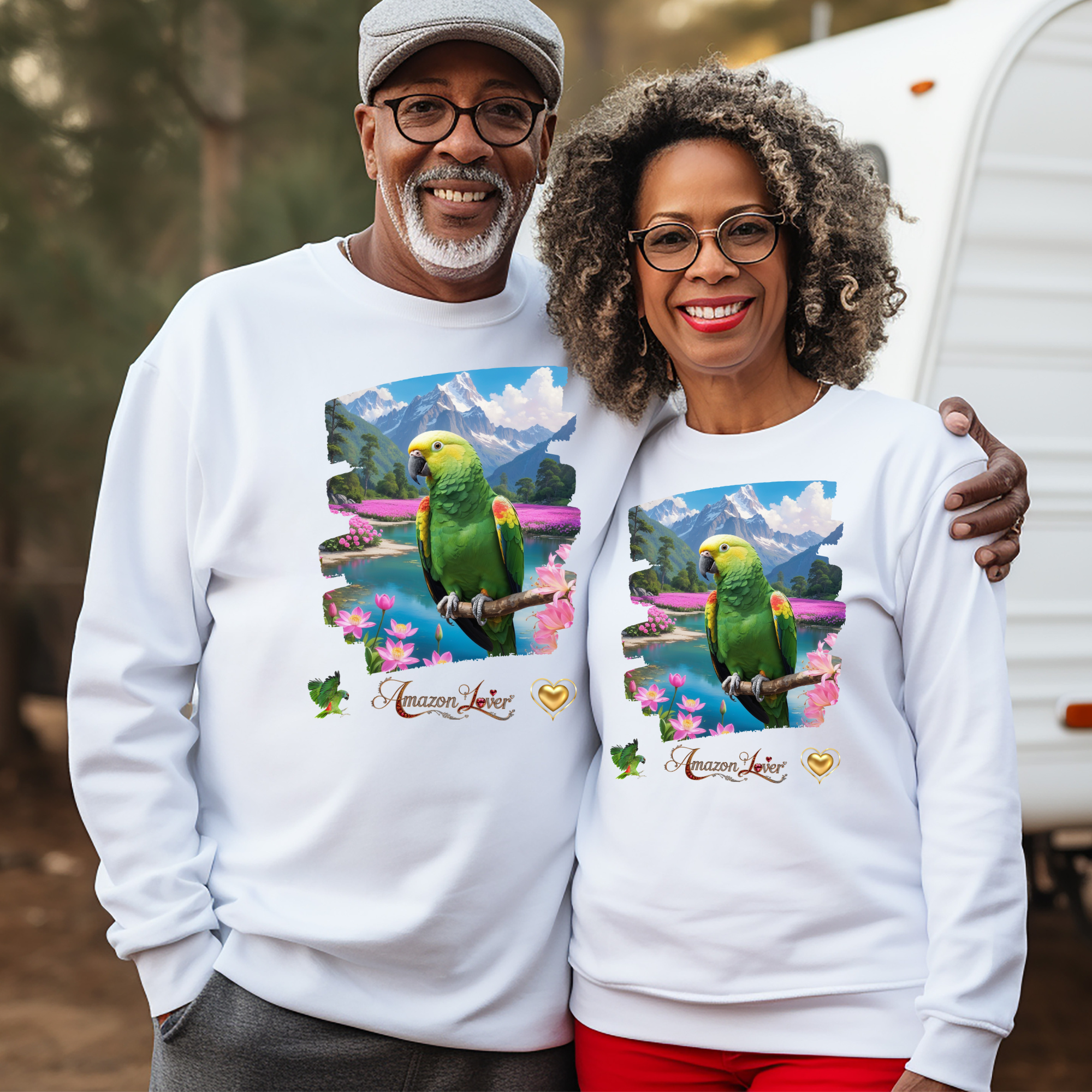Amazon Lover Floral Sweatshirt