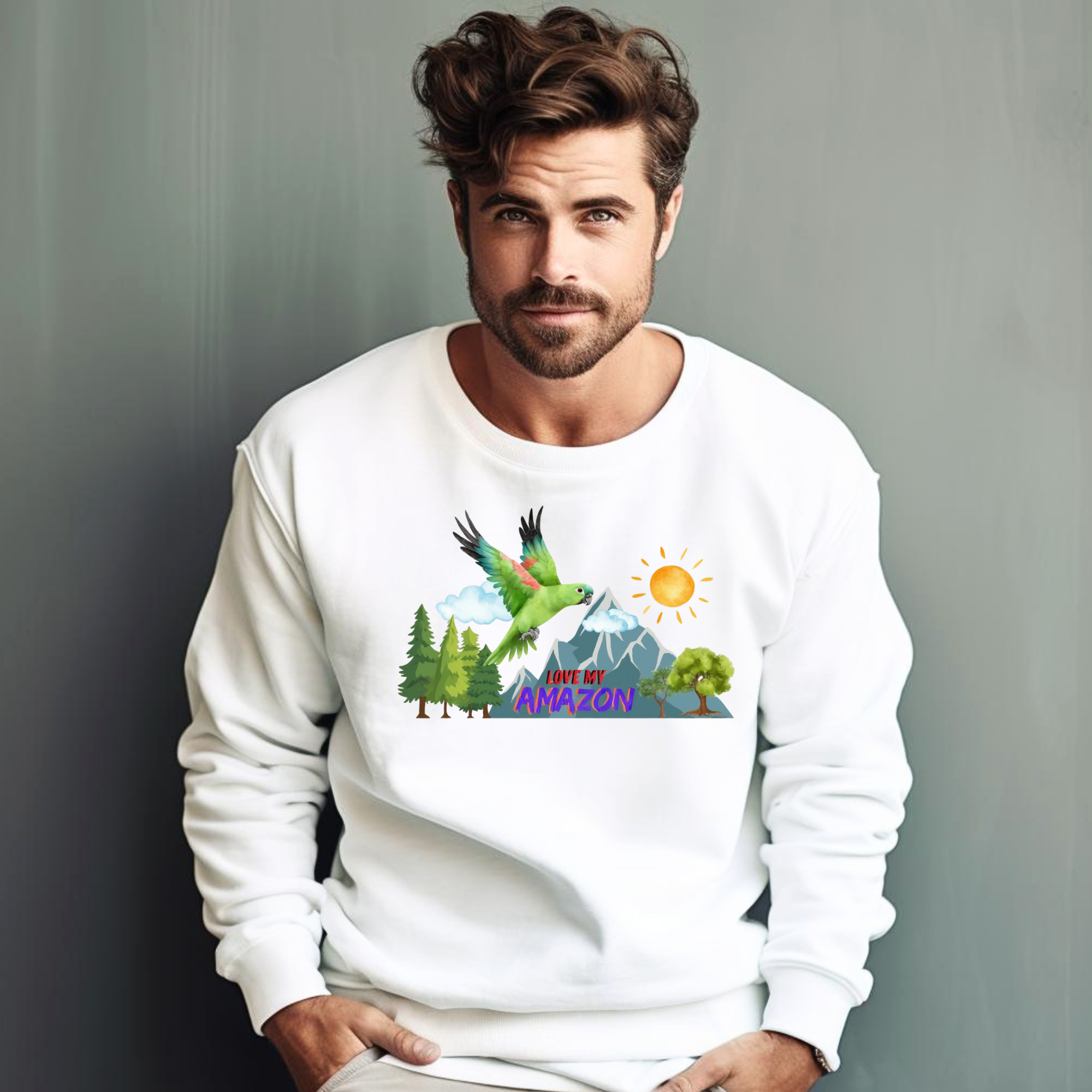 Love My Amazon Flying Sweatshirt