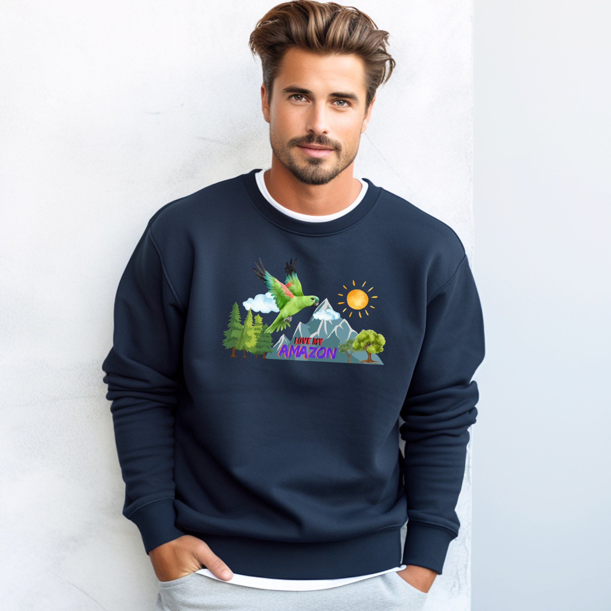 Love My Amazon Flying Sweatshirt