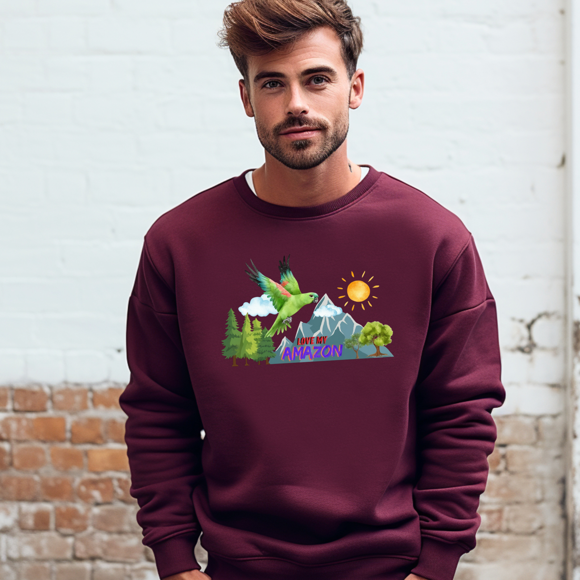 Love My Amazon Flying Sweatshirt