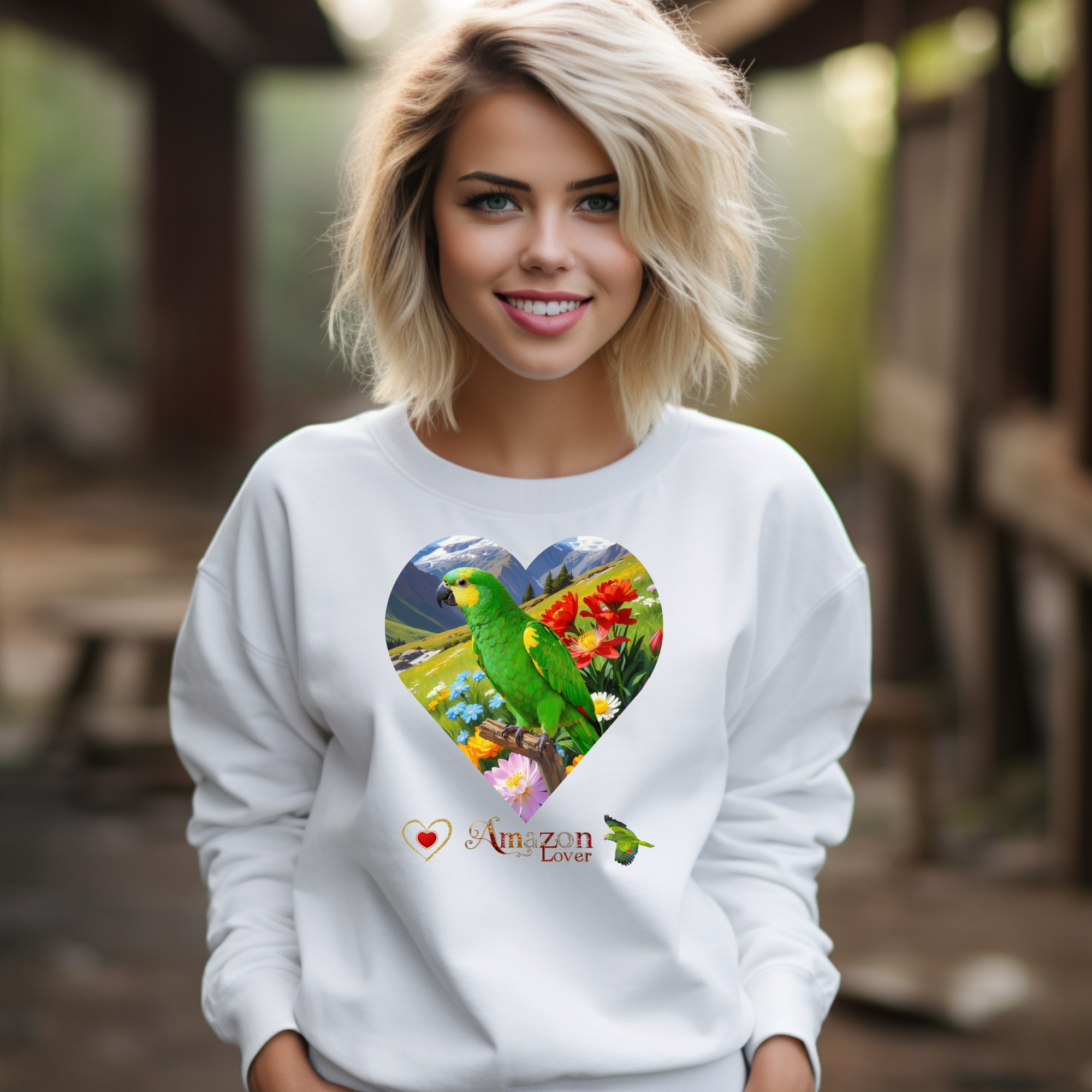 Amazon Lover Floral Sweatshirt