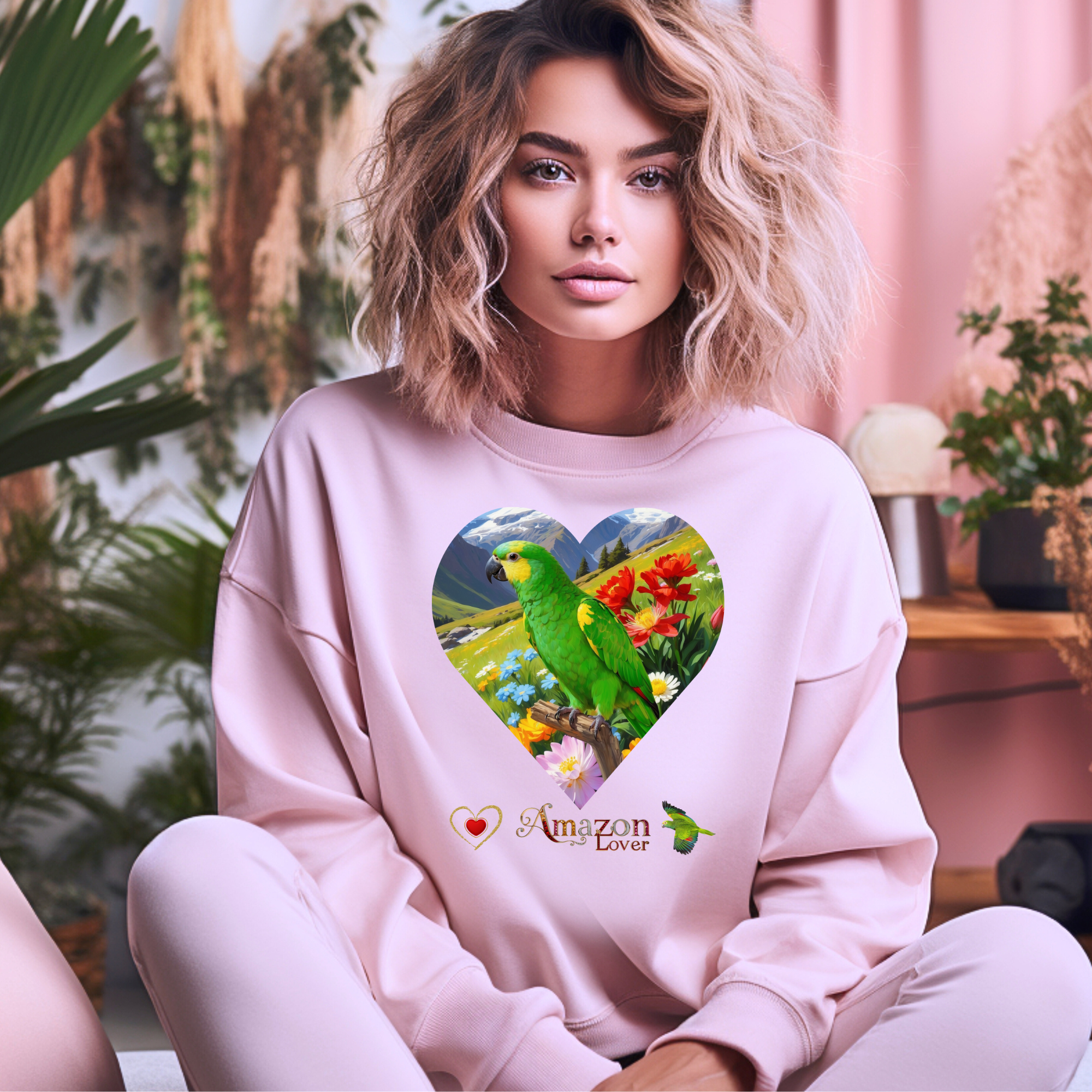 Amazon Lover Floral Sweatshirt