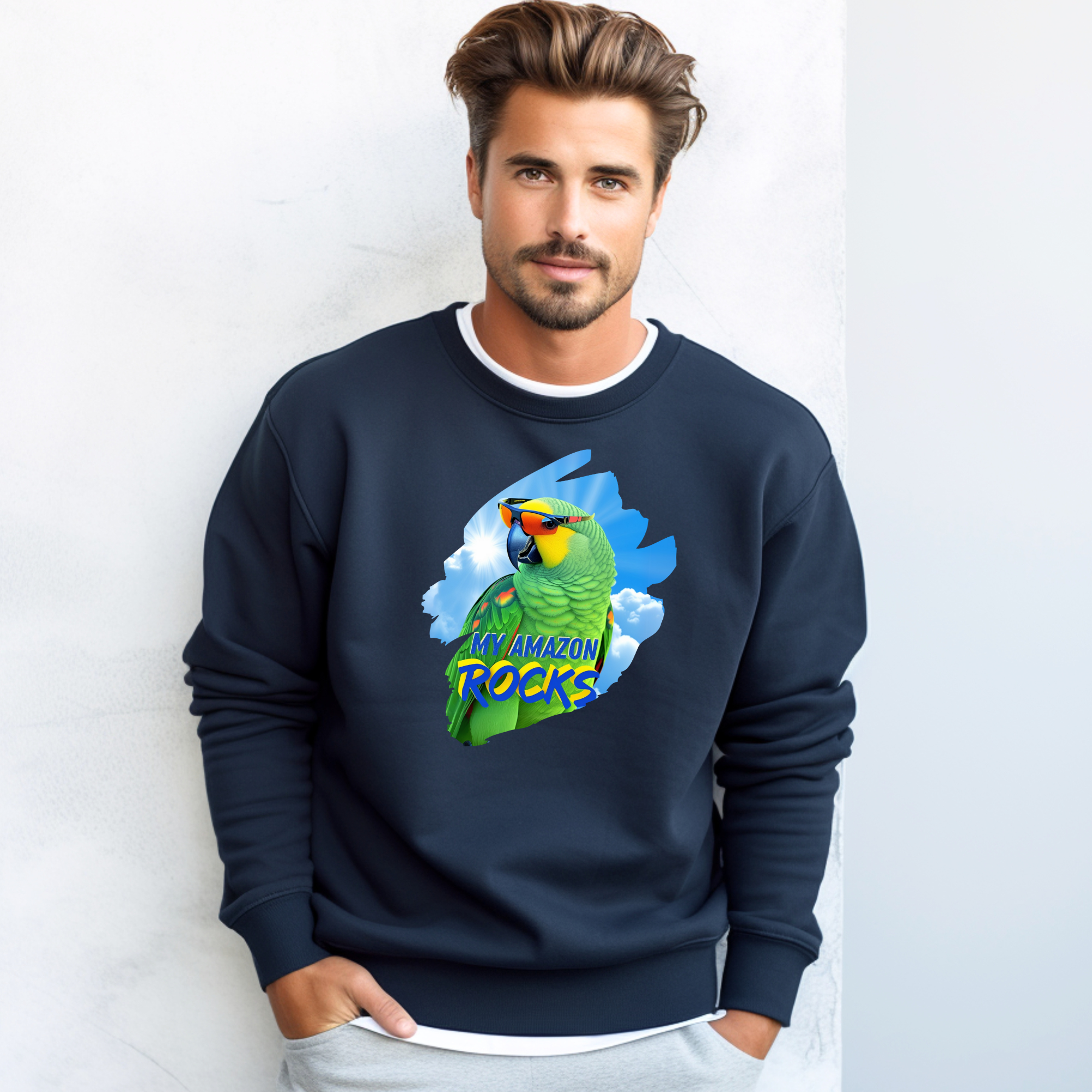 Amazon Rocks Glasses Sweatshirt