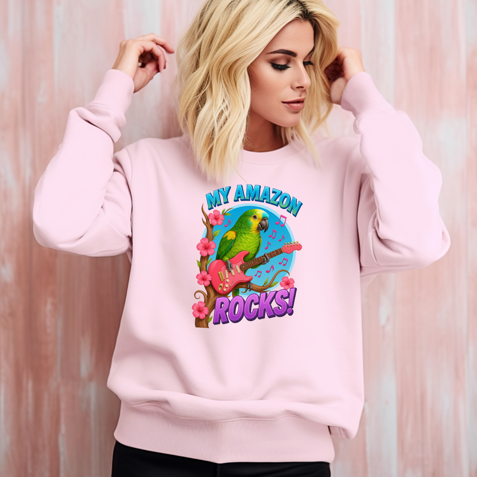 Amazon Rocks Music Sweatshirt