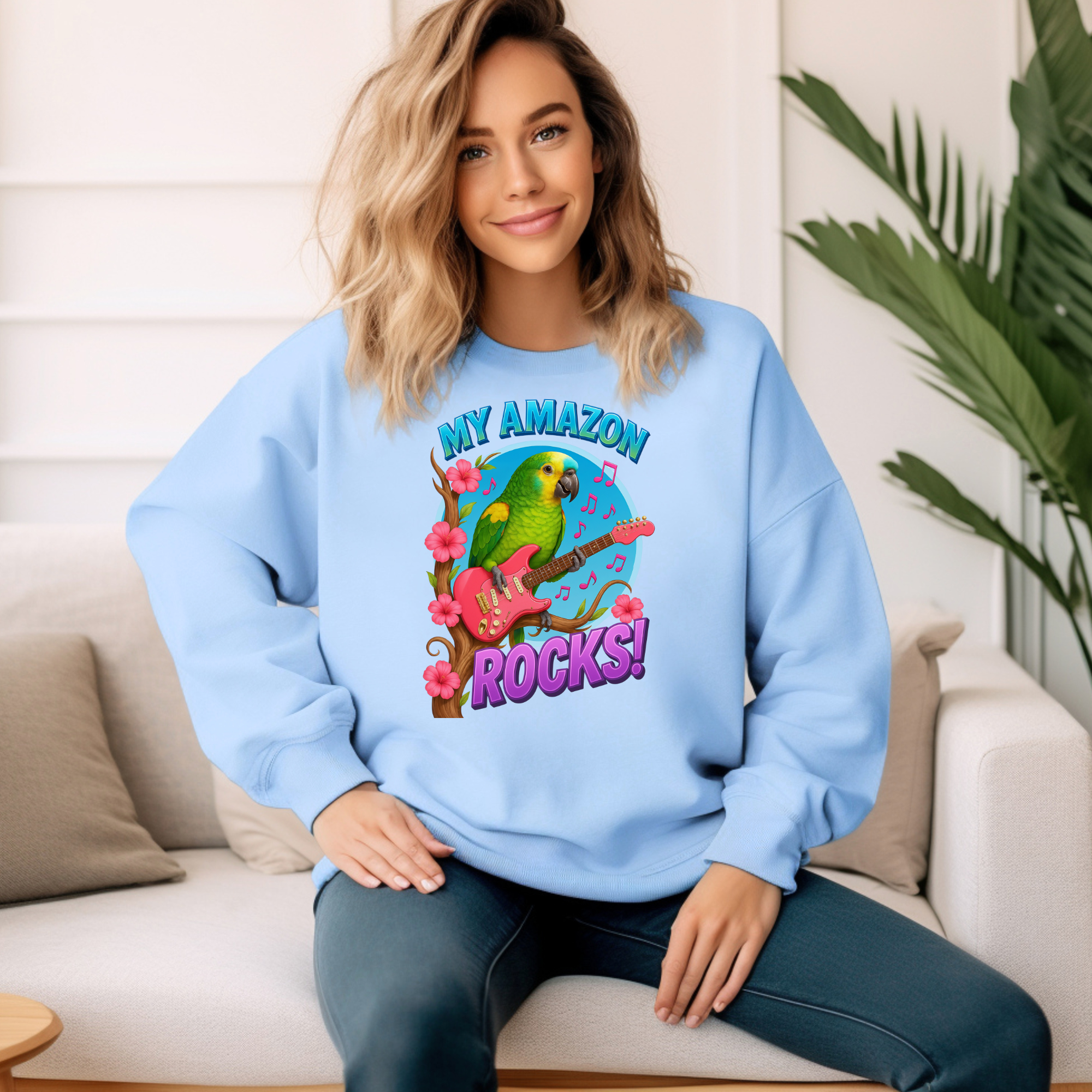 Amazon Rocks Music Sweatshirt
