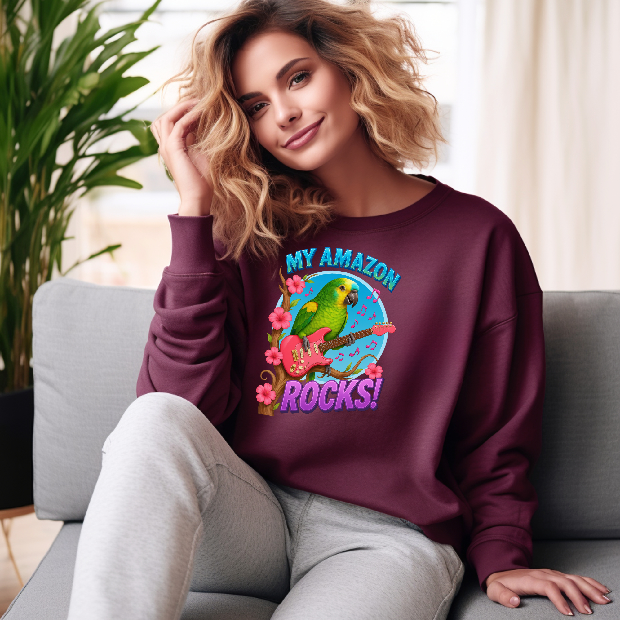 Amazon Rocks Music Sweatshirt