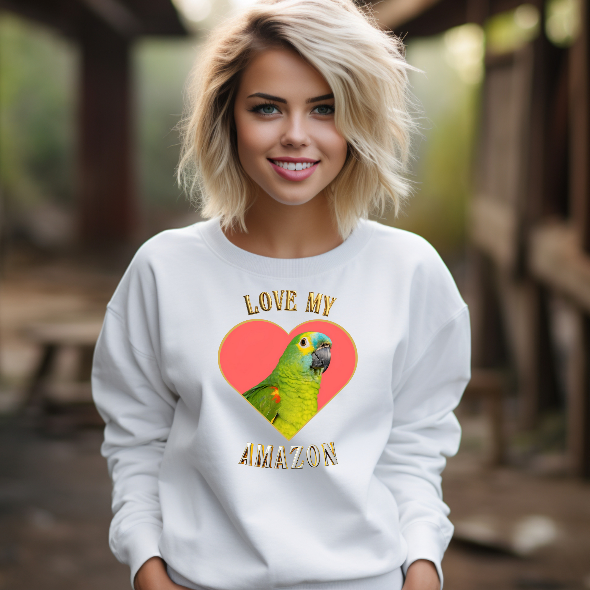 Love My Amazon Heart Sweatshirt