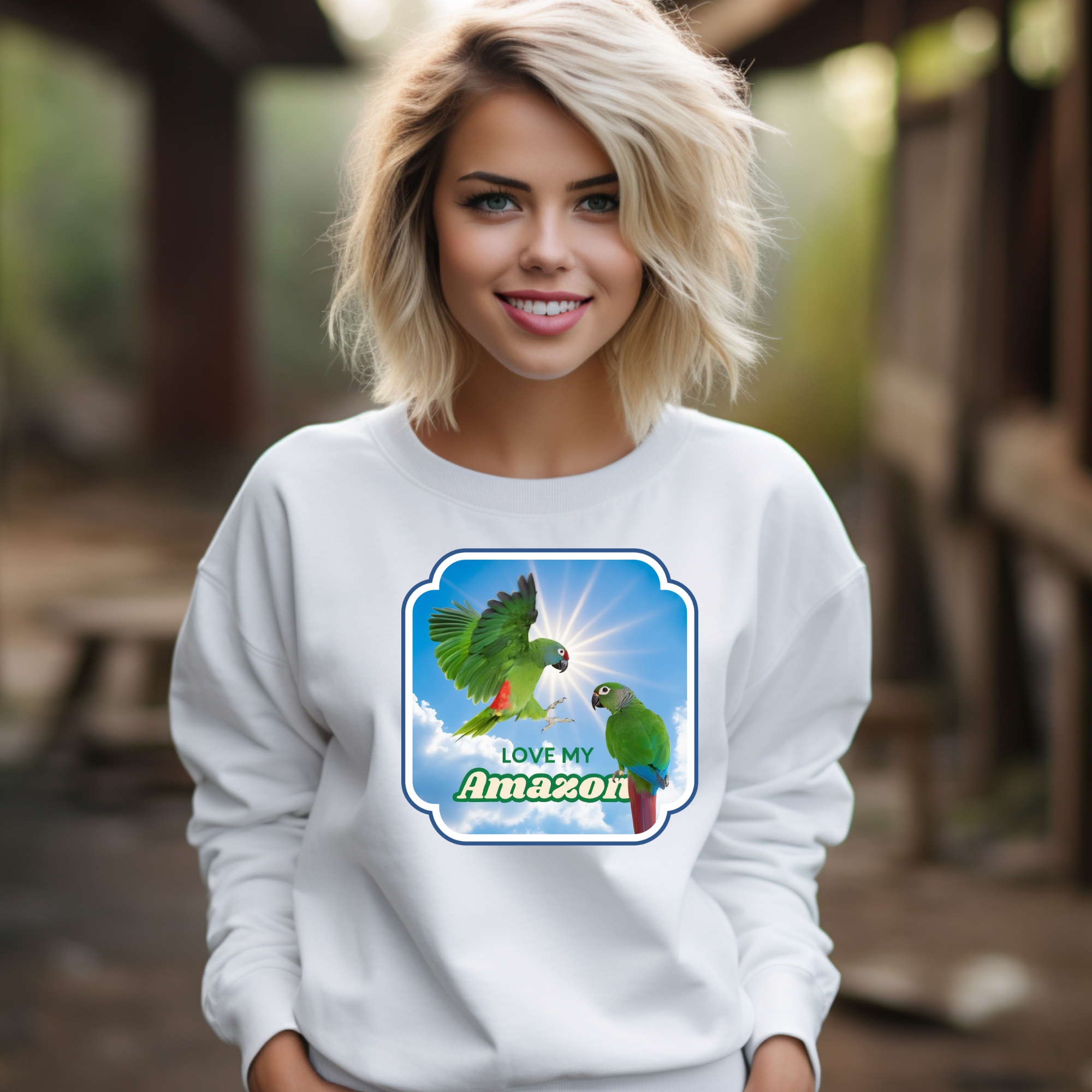 Love My Amazon Flying Sweatshirt