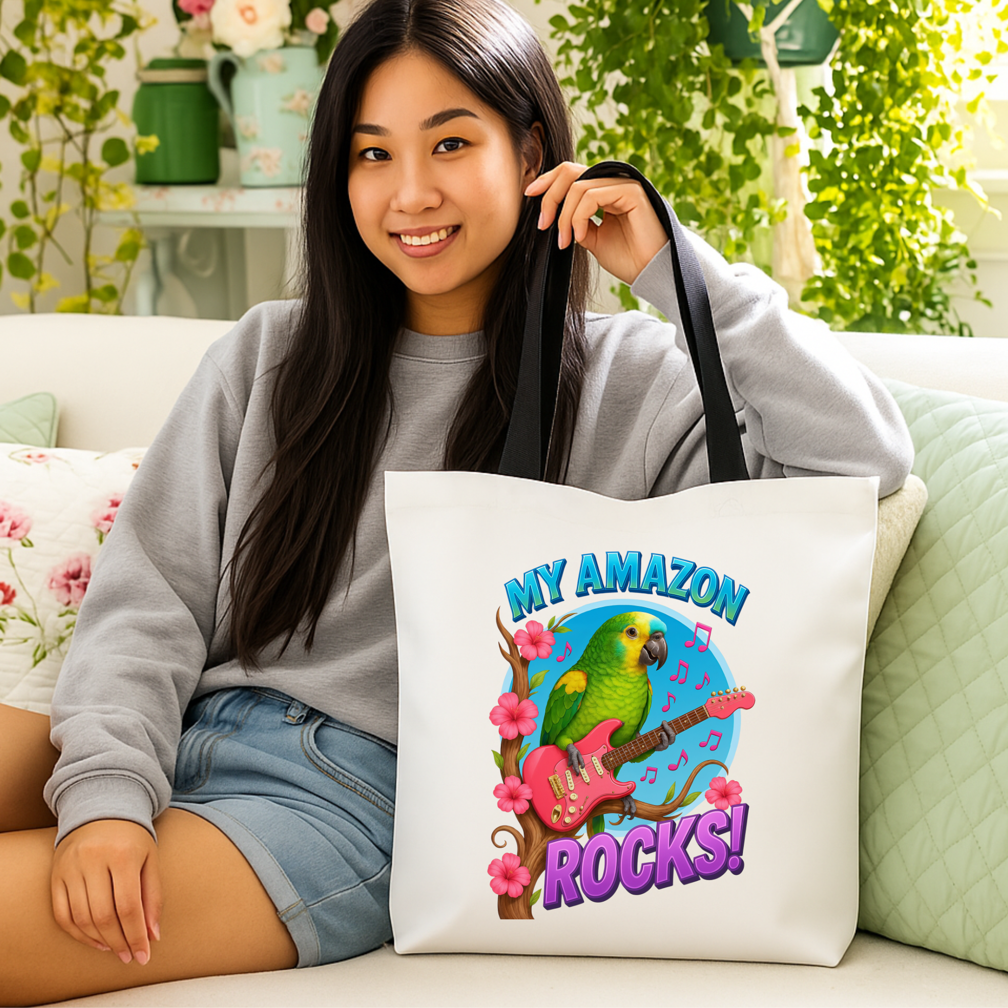 My Amazon Rocks Tote Bag