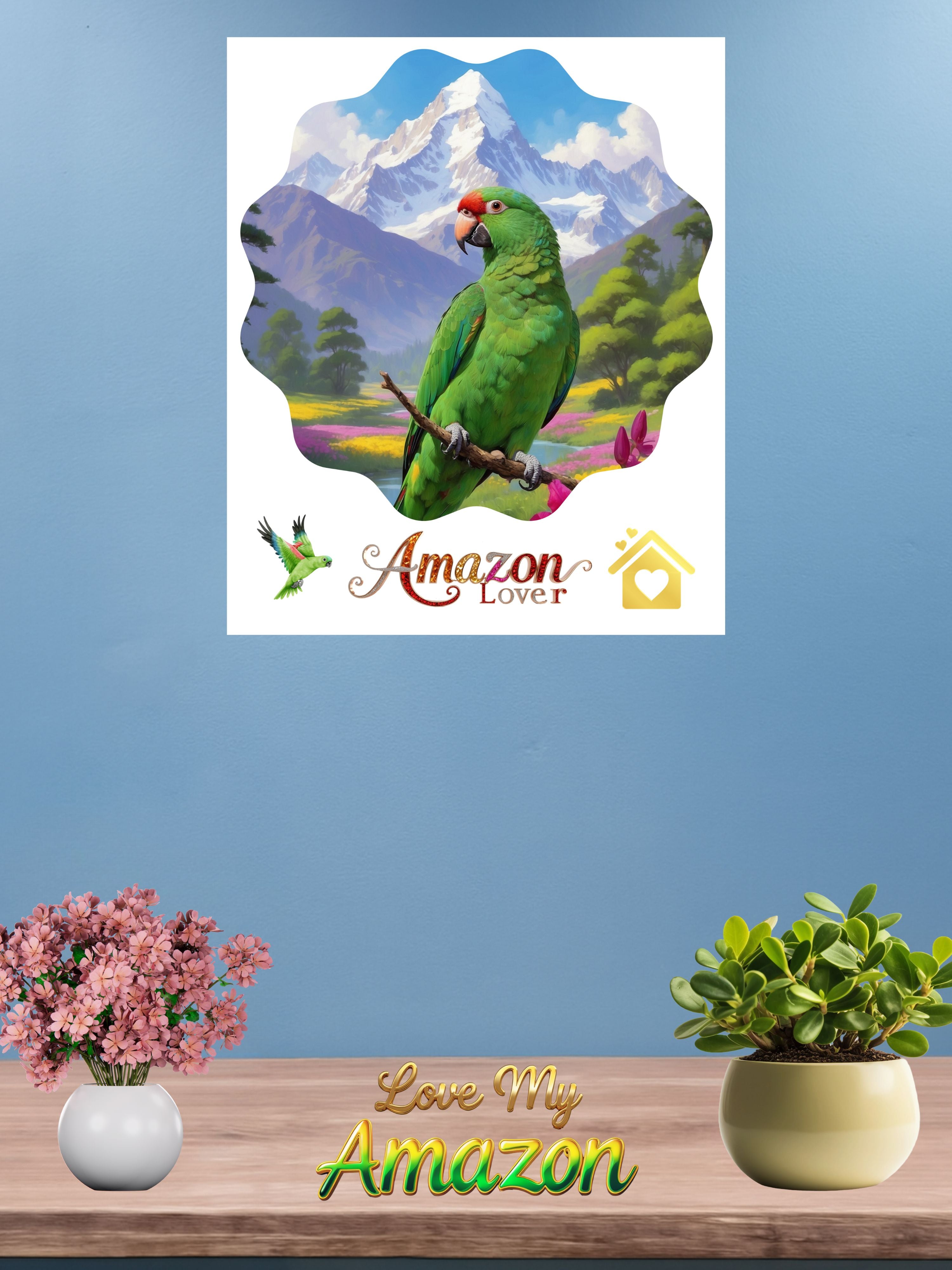 Amazon Lover Mountains Wall-Hanging