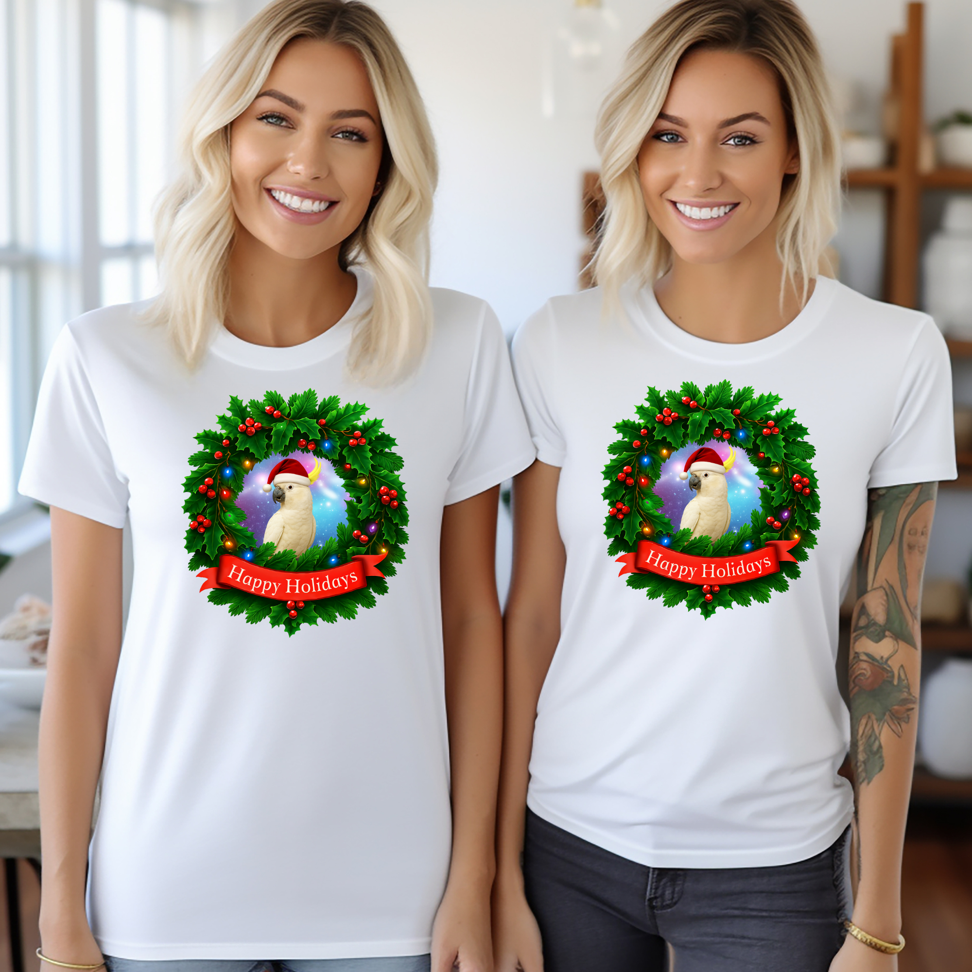 Happy Holidays Sulphur-Crested T-Shirt